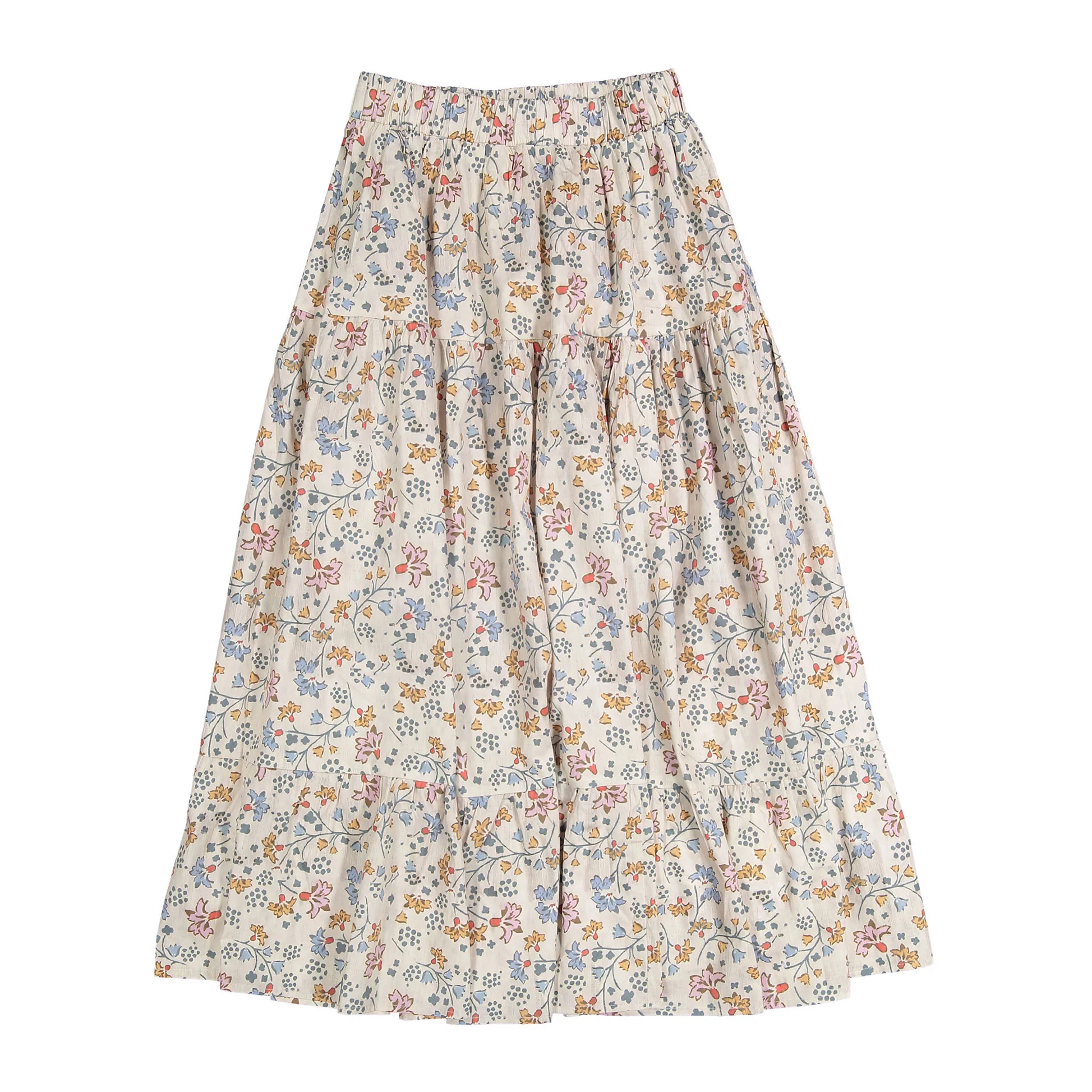 Ava and Lu Sketch Floral Skirt