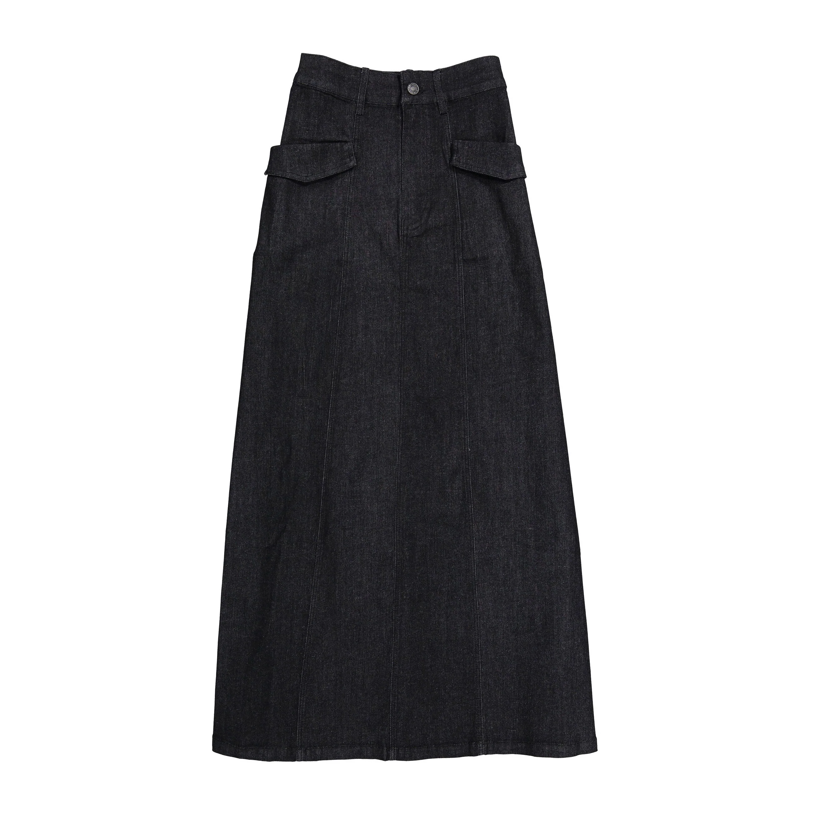 Ava Jeans Denim Front Pocket Skirt