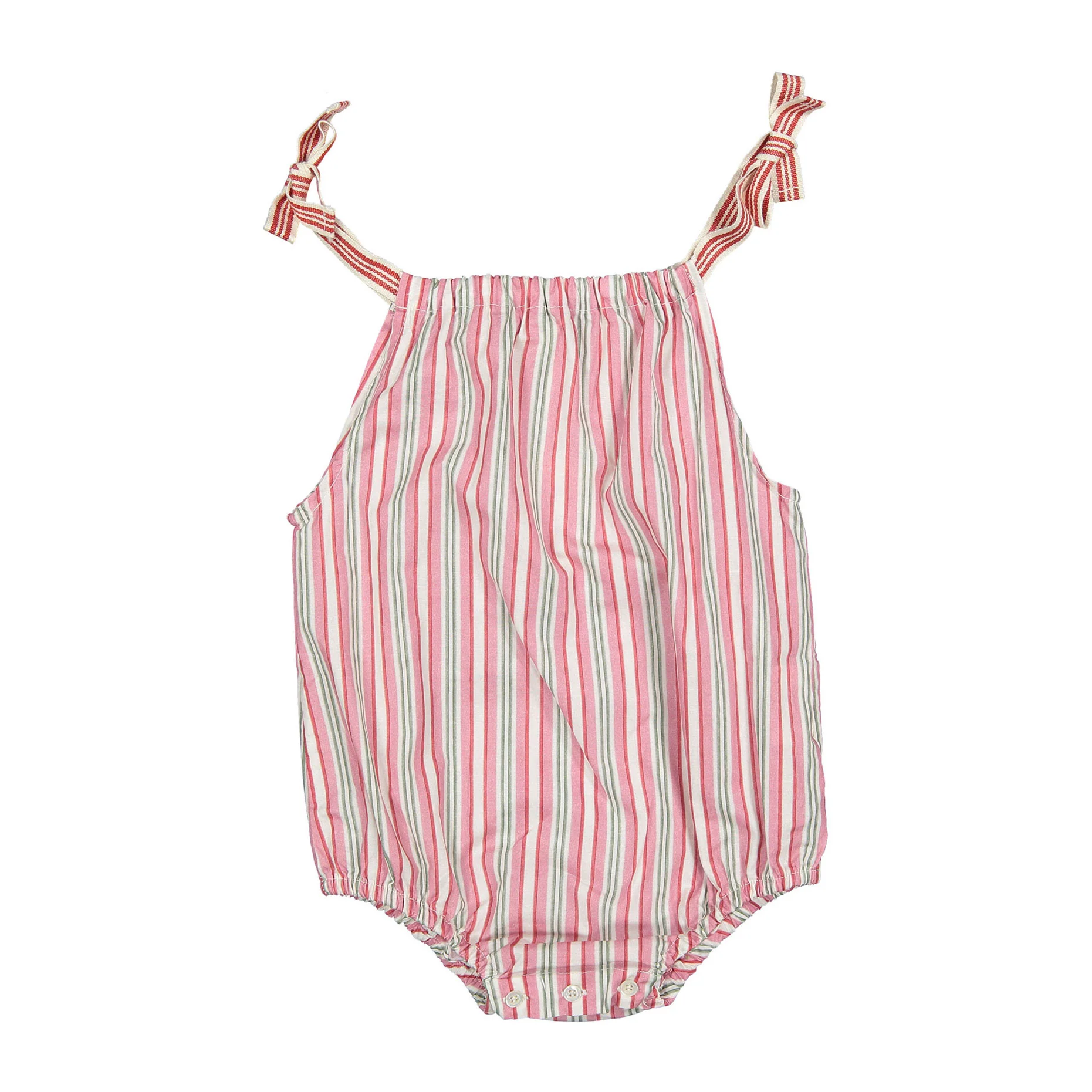 Babe and Tess Melograno Stripes Tutina Asia Romper
