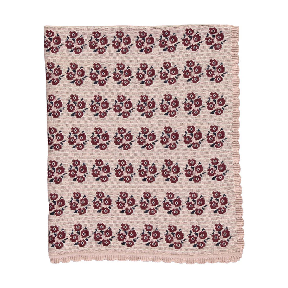 Bebe Organic Antique Floral Esther Blanket