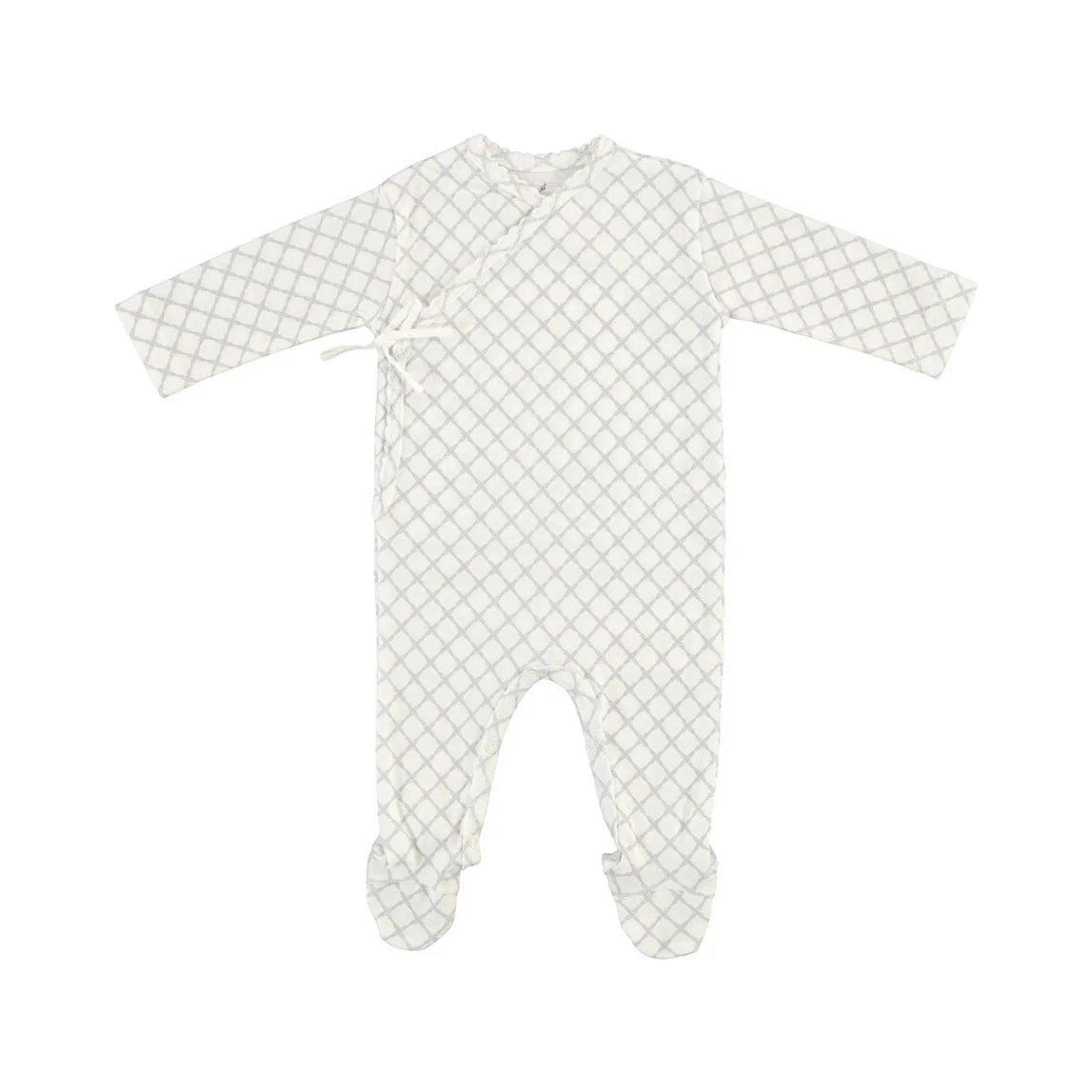 Bebe Organic Blue Marine Knot Maree Wrap Overall