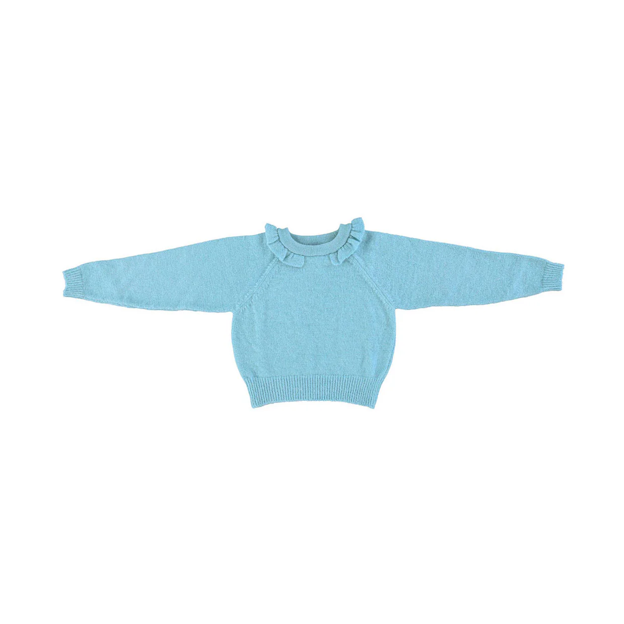 Bebe Organic Blue Mohair Bette Sweater