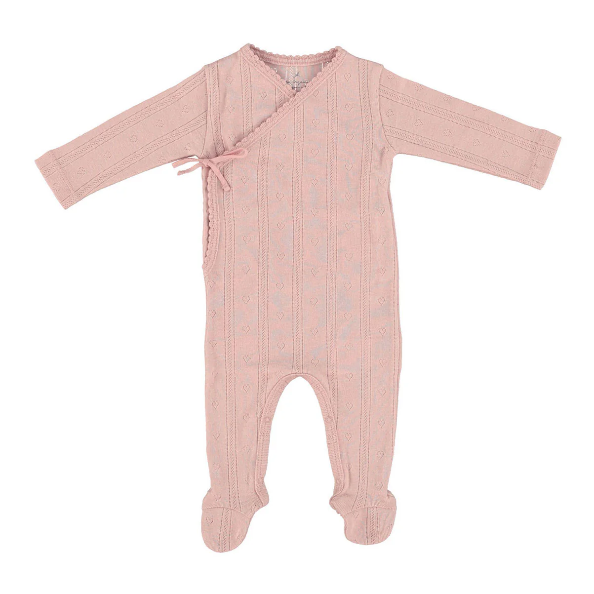 Bebe Organic Blush Bebe Wrap Overall