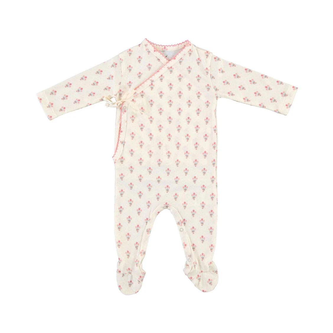 Bebe Organic Bouquet Mora Wrap Overall