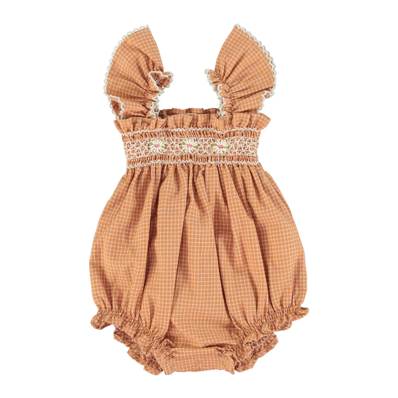 Bebe Organic Caramel Helena Romper