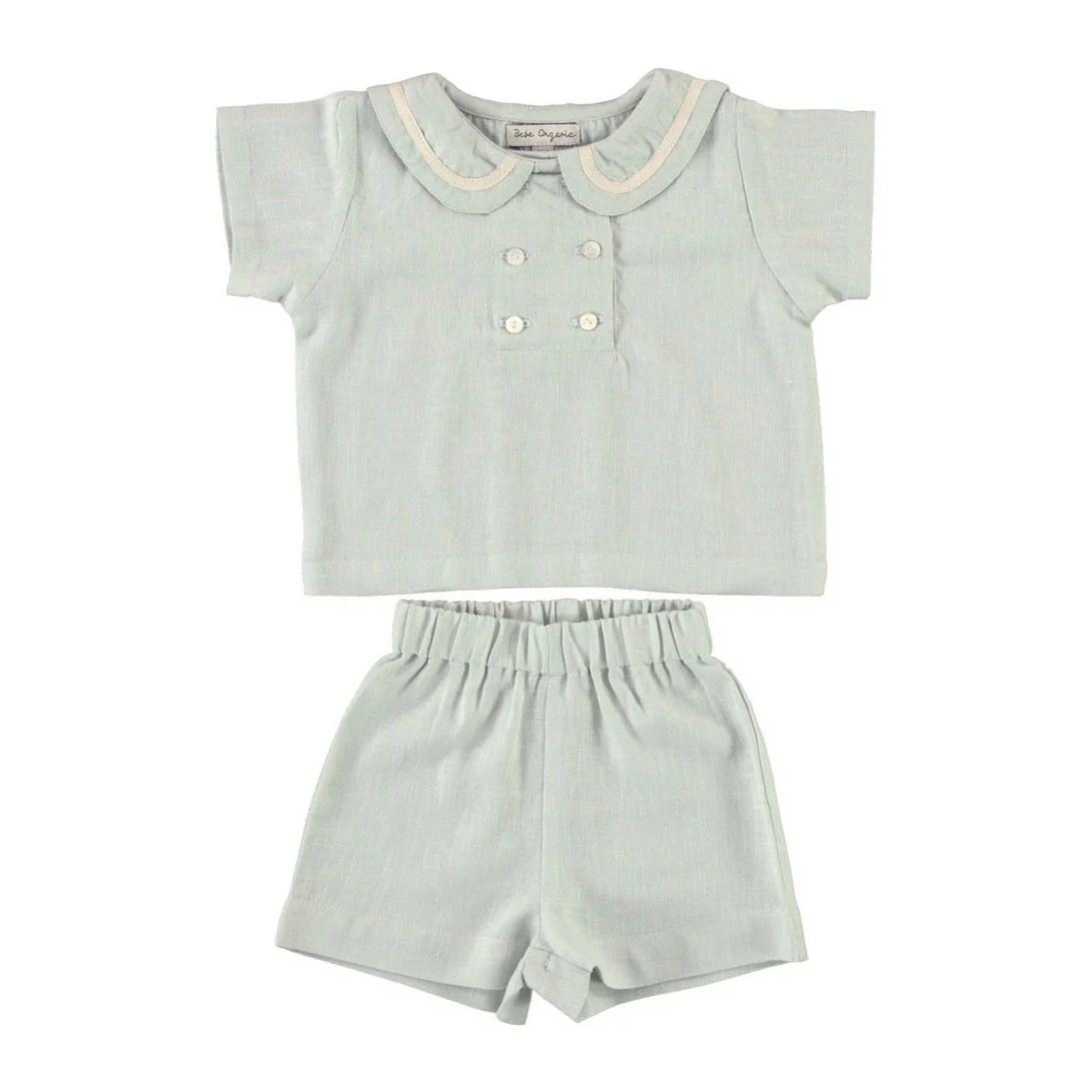Bebe Organic Cloud Blue Malo Baby Set