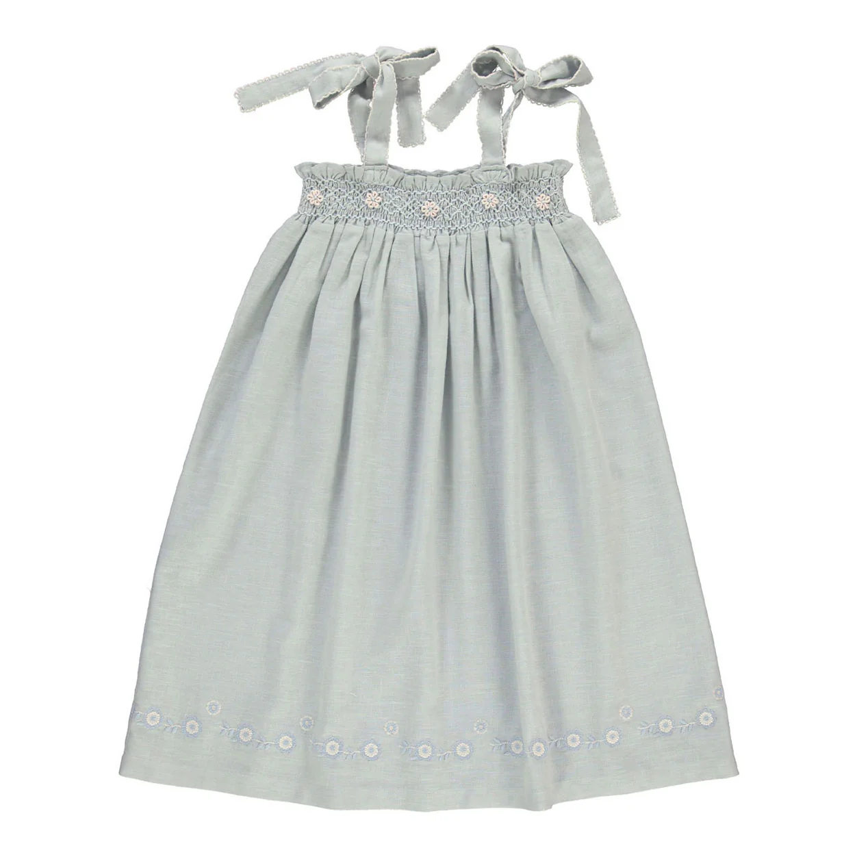 Bebe Organic Cloud Blue Maya Dress