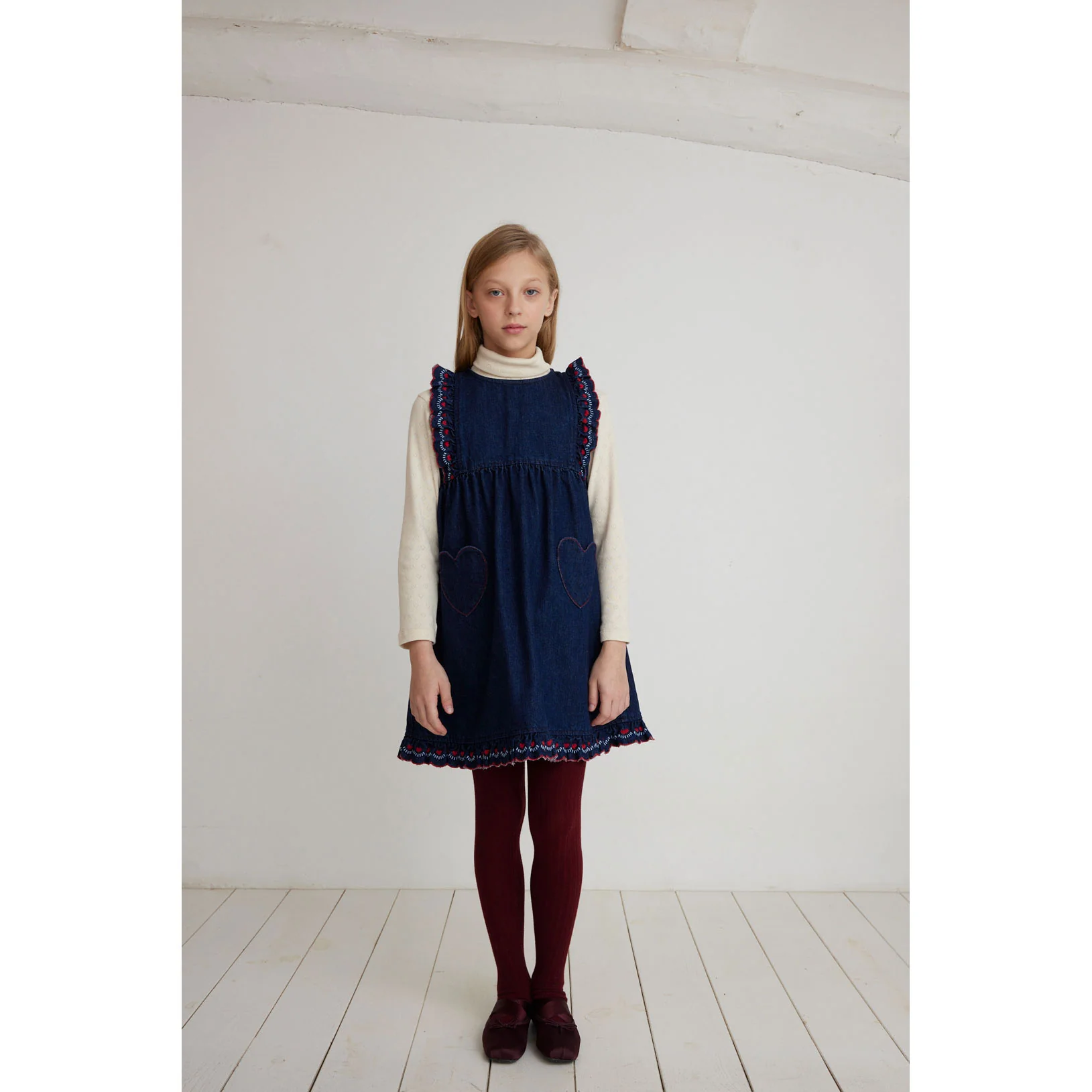 Bebe Organic Denim Tessa Apron Dress - Image 2