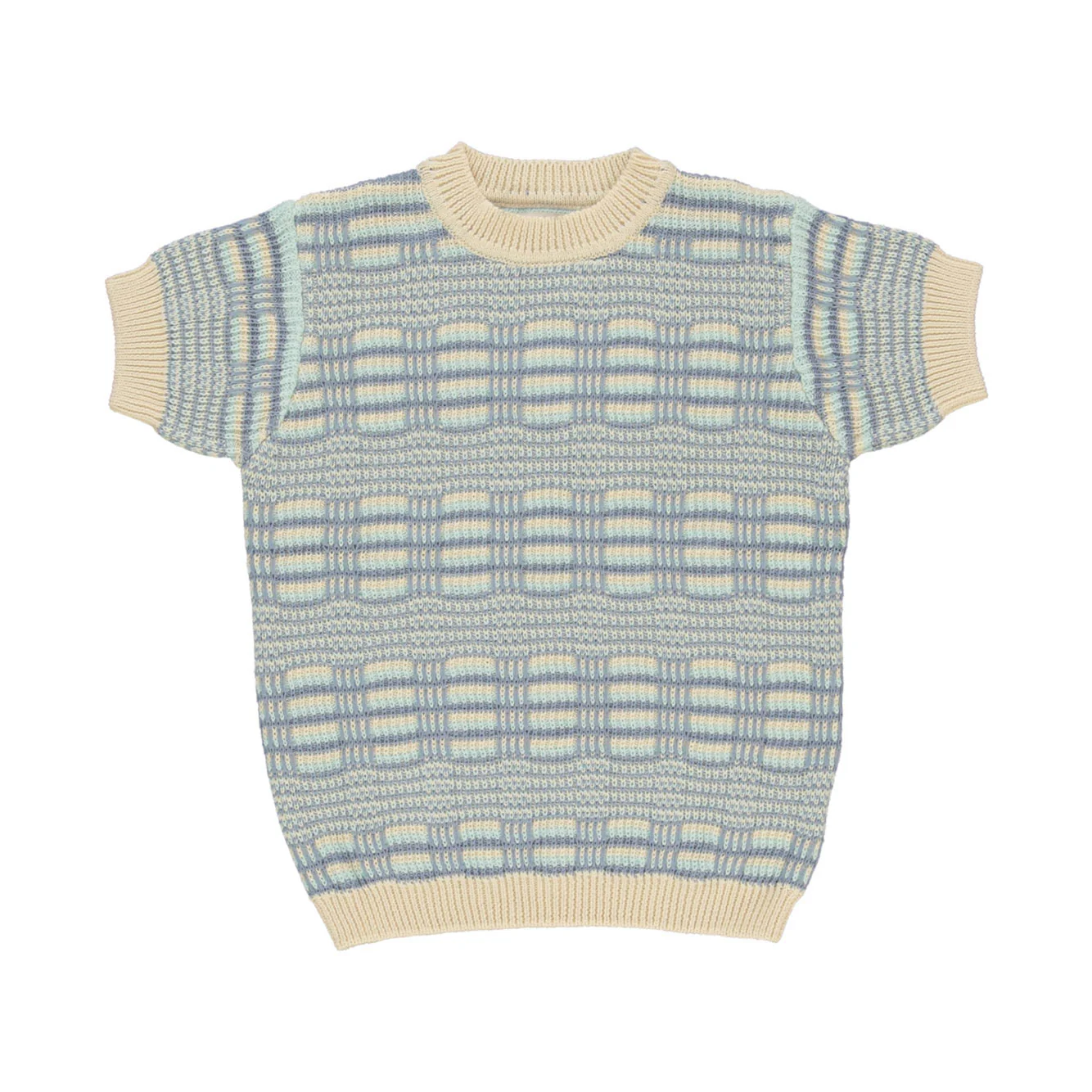 Bebe Organic Lagoon Knit Thomas Top