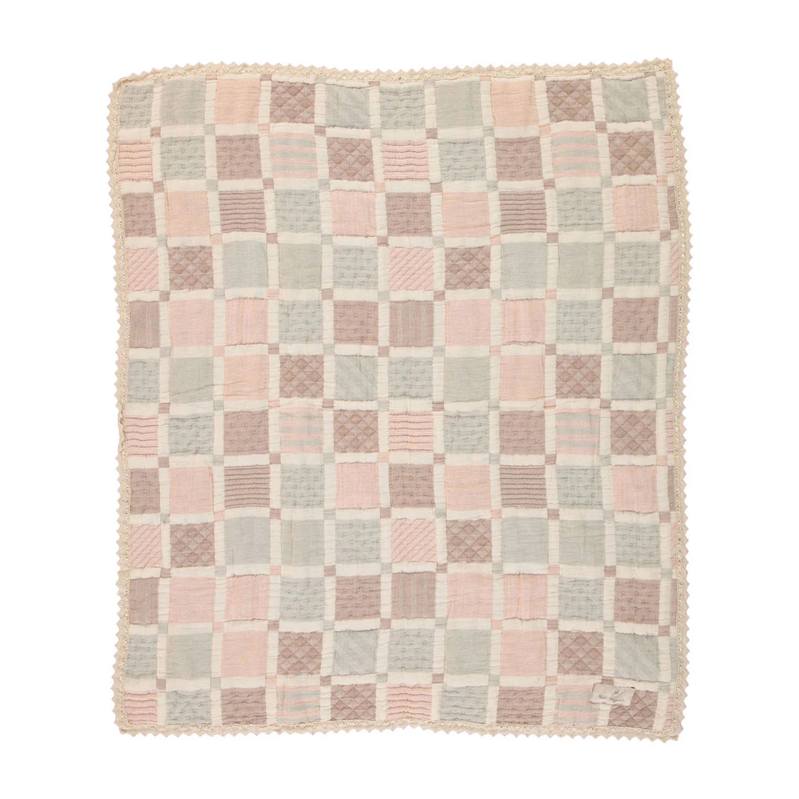 Bebe Organic Mellow Patchwork Blanket - Image 2