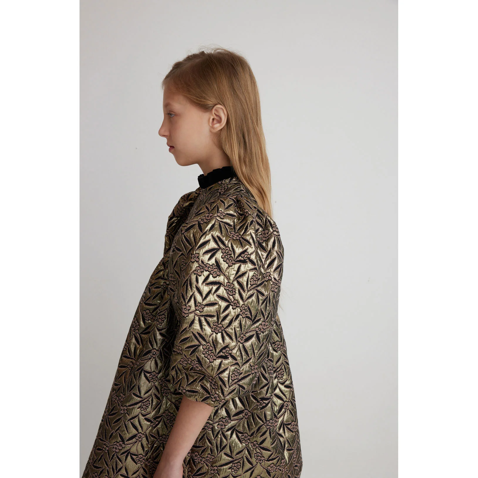 Bebe Organic Metallic Florals Isadora Dress - Image 3