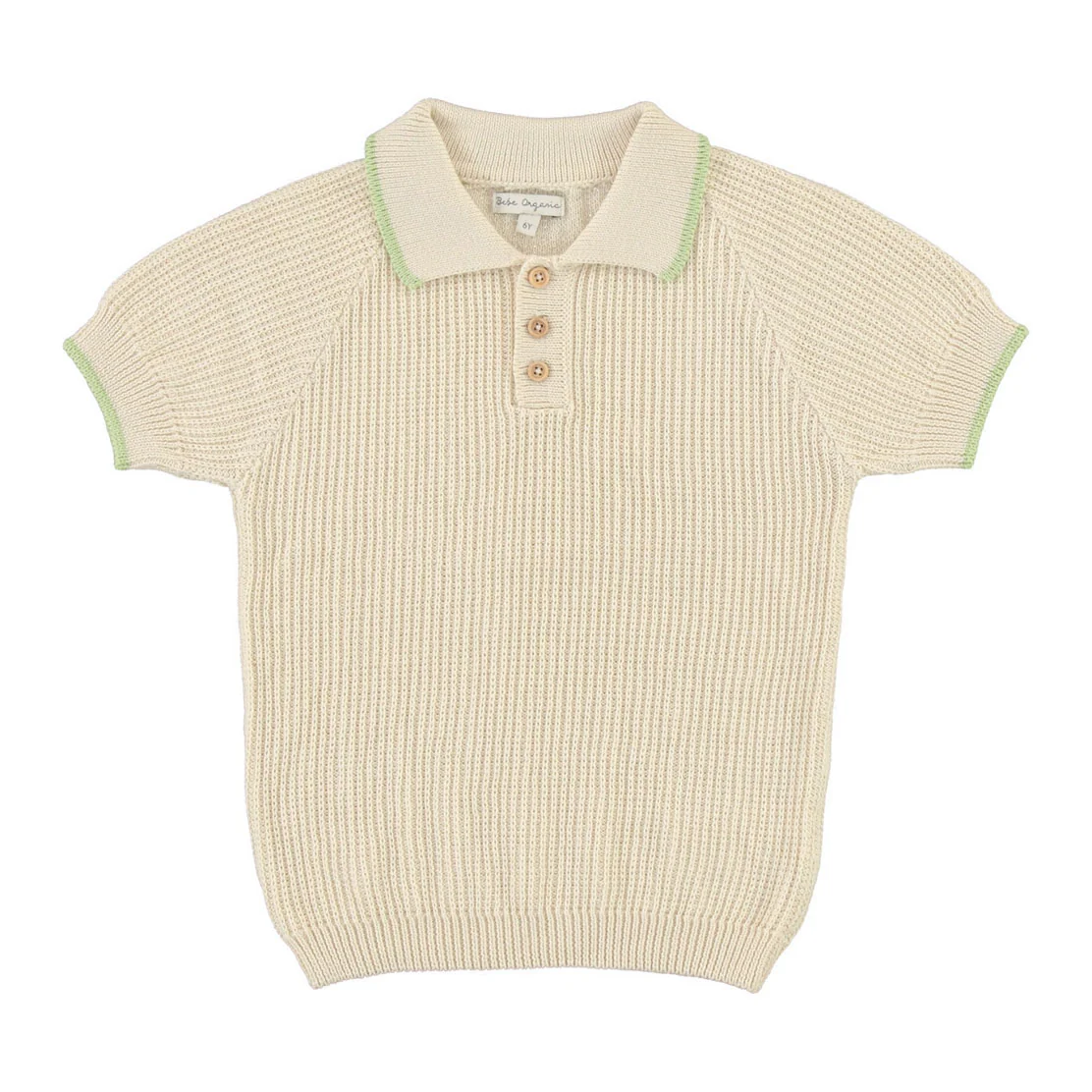 Bebe Organic Natural Knit Oliver Polo