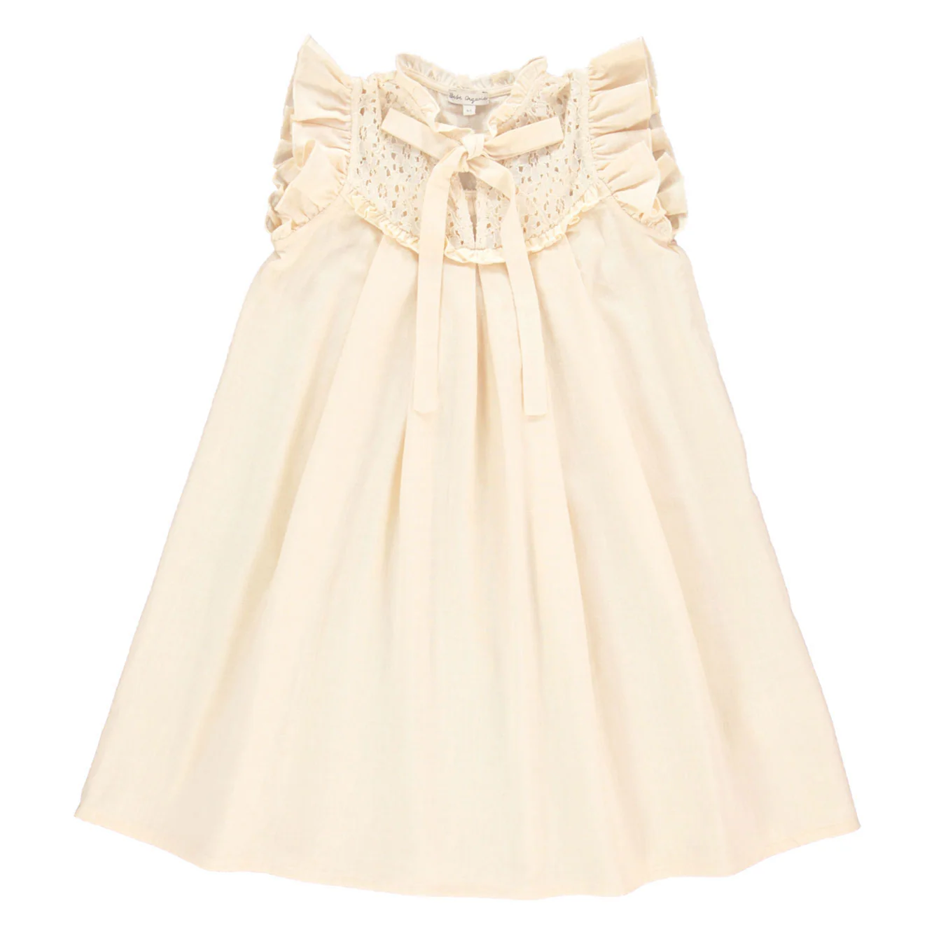 Bebe Organic Pearl Lace Milja Lined Dress