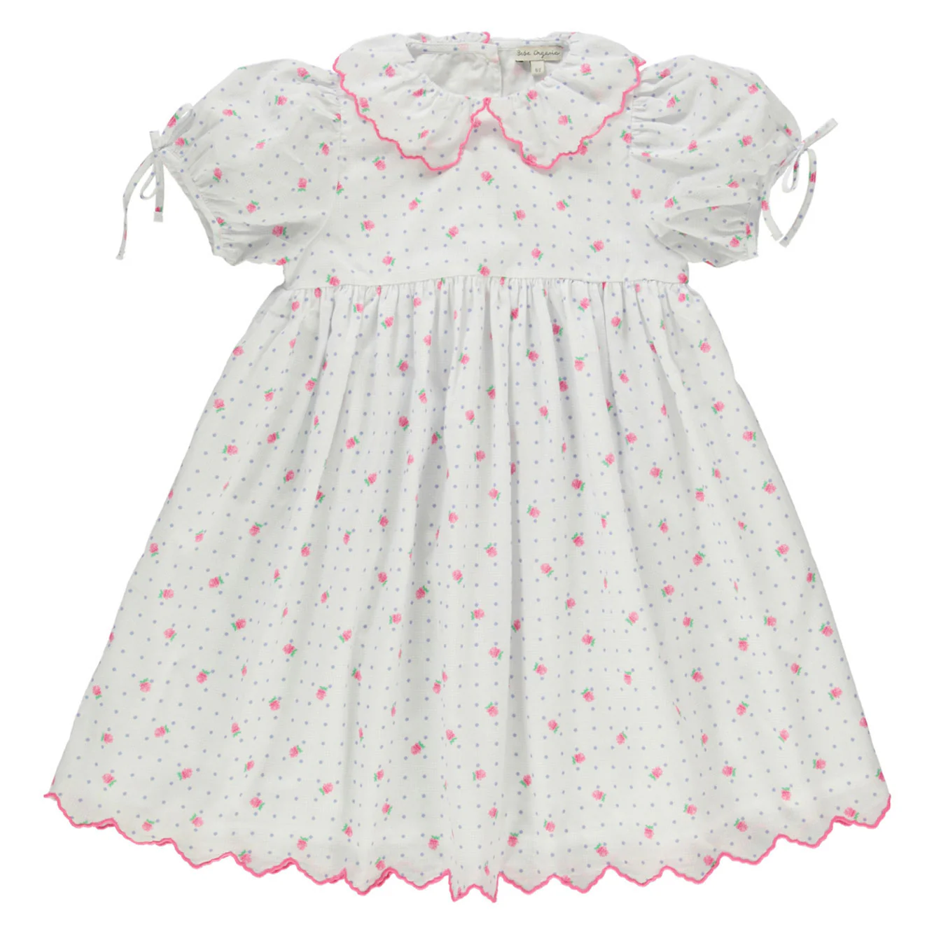 Bebe Organic Raspberry Field Lyla Dress
