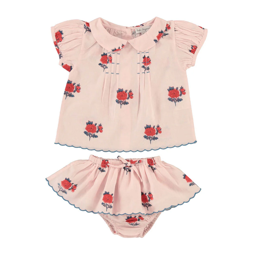 Bebe Organic Rose April Baby Set
