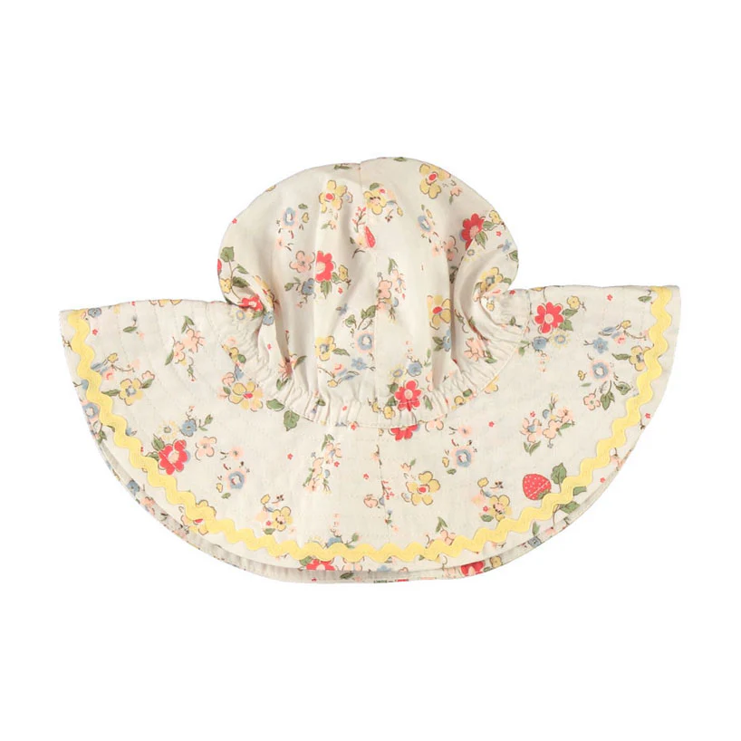 Bebe Organic Strawberry Field Annice Baby Sunhat