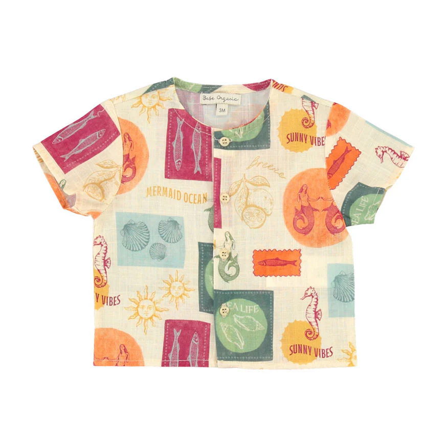 Bebe Organic Sunny Vibes Luka Baby Shirt