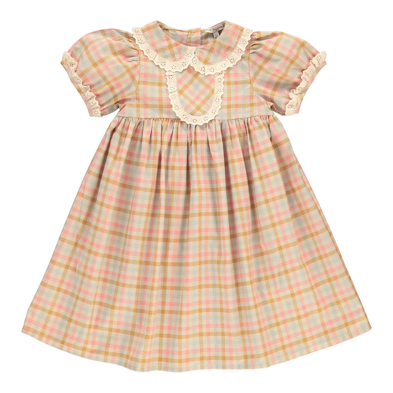 Bebe Organic Sweet Checks Camille Dress
