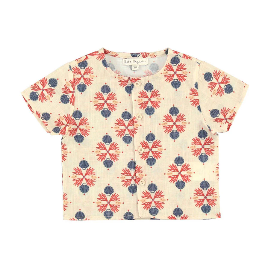 Bebe Organic Under The Sea Coast Baby Shirt