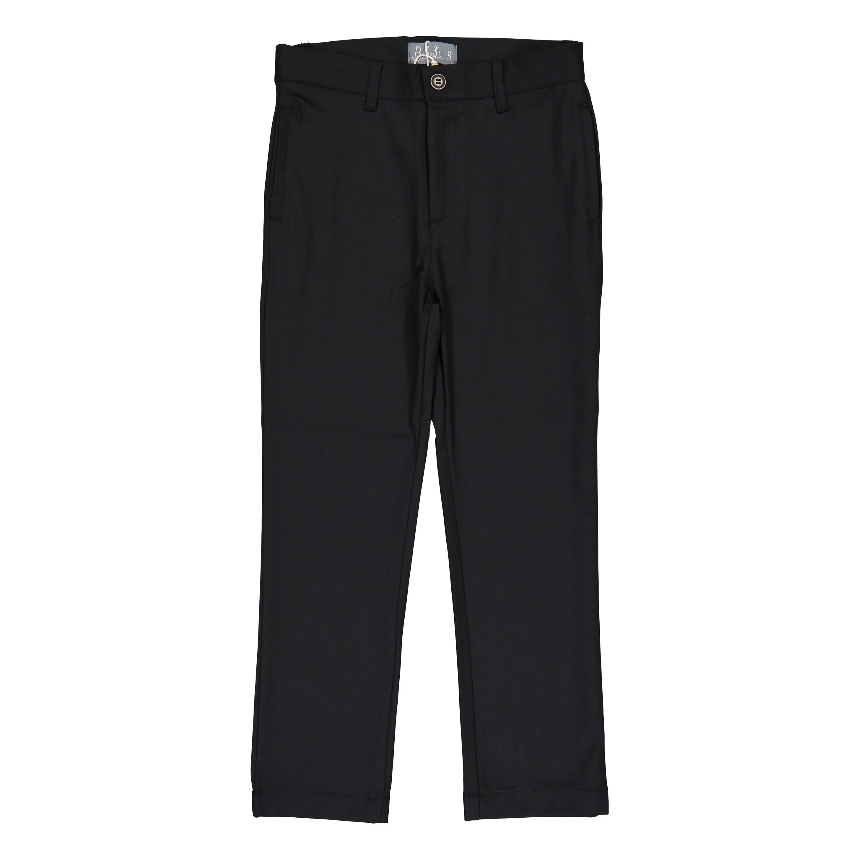 Belati Black Solid Pants