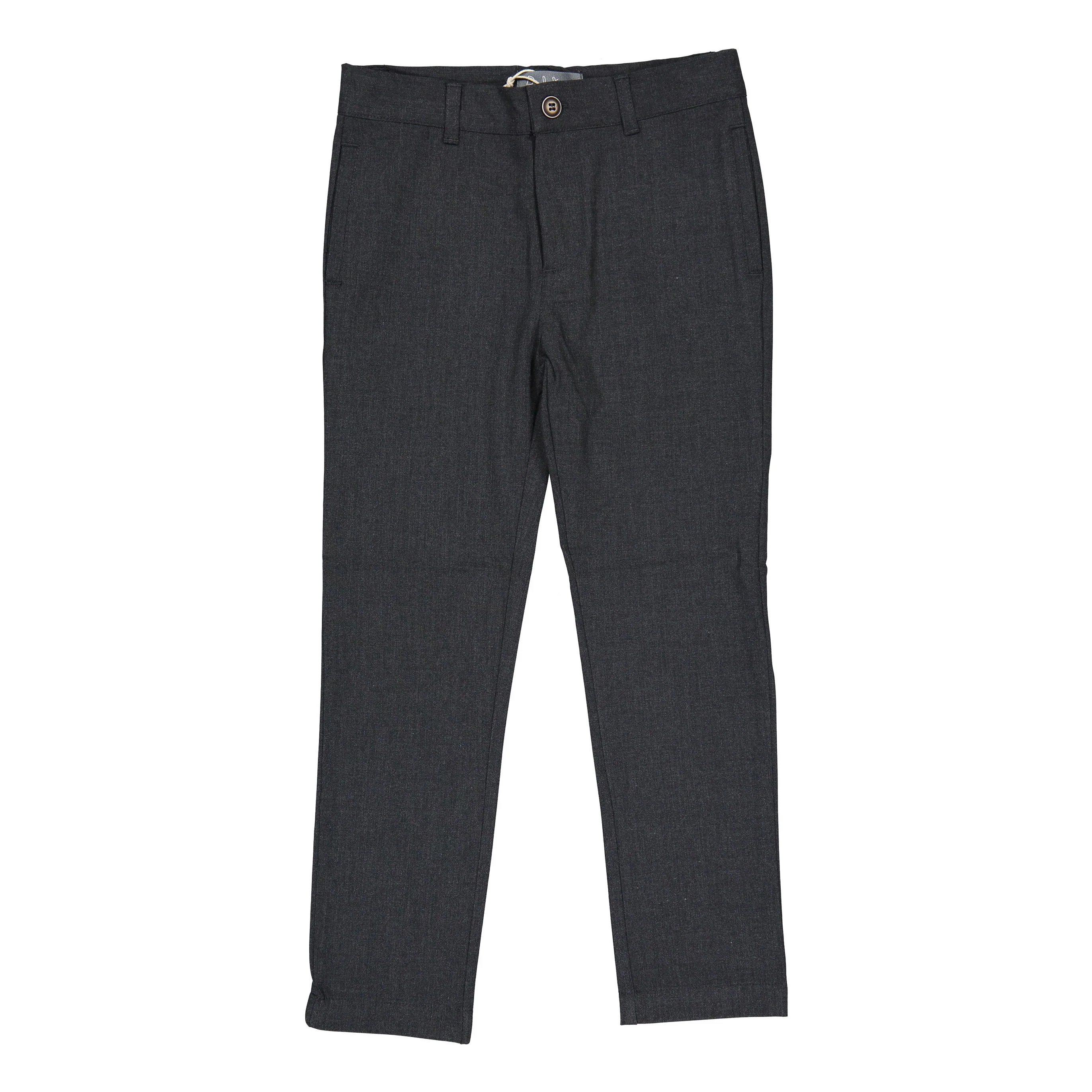 Belati Charcoal Solid Pants