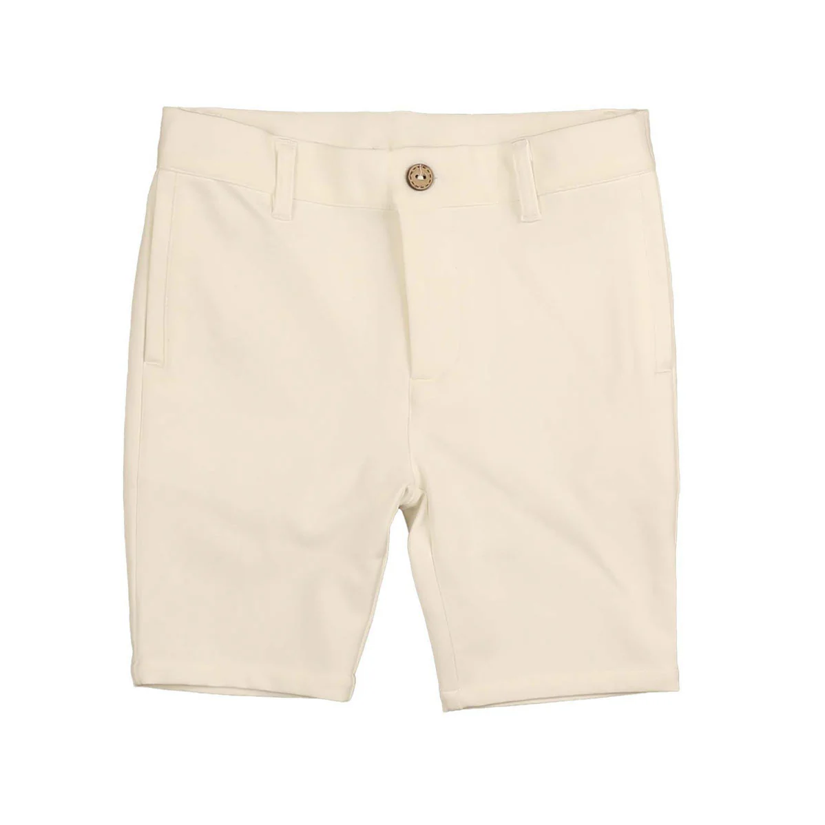 Belati Ivory Jersey Bermudas