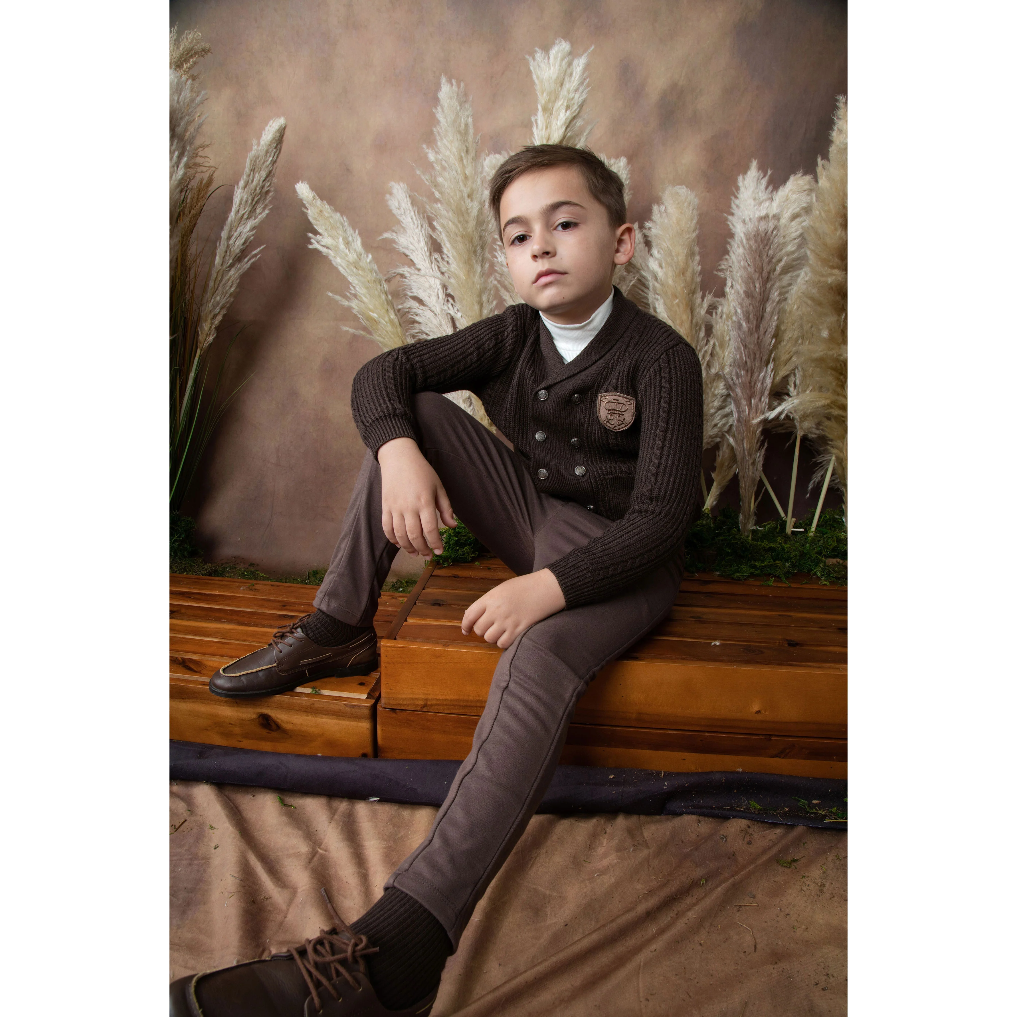 Belati Mocha Jersey Pants - Image 3