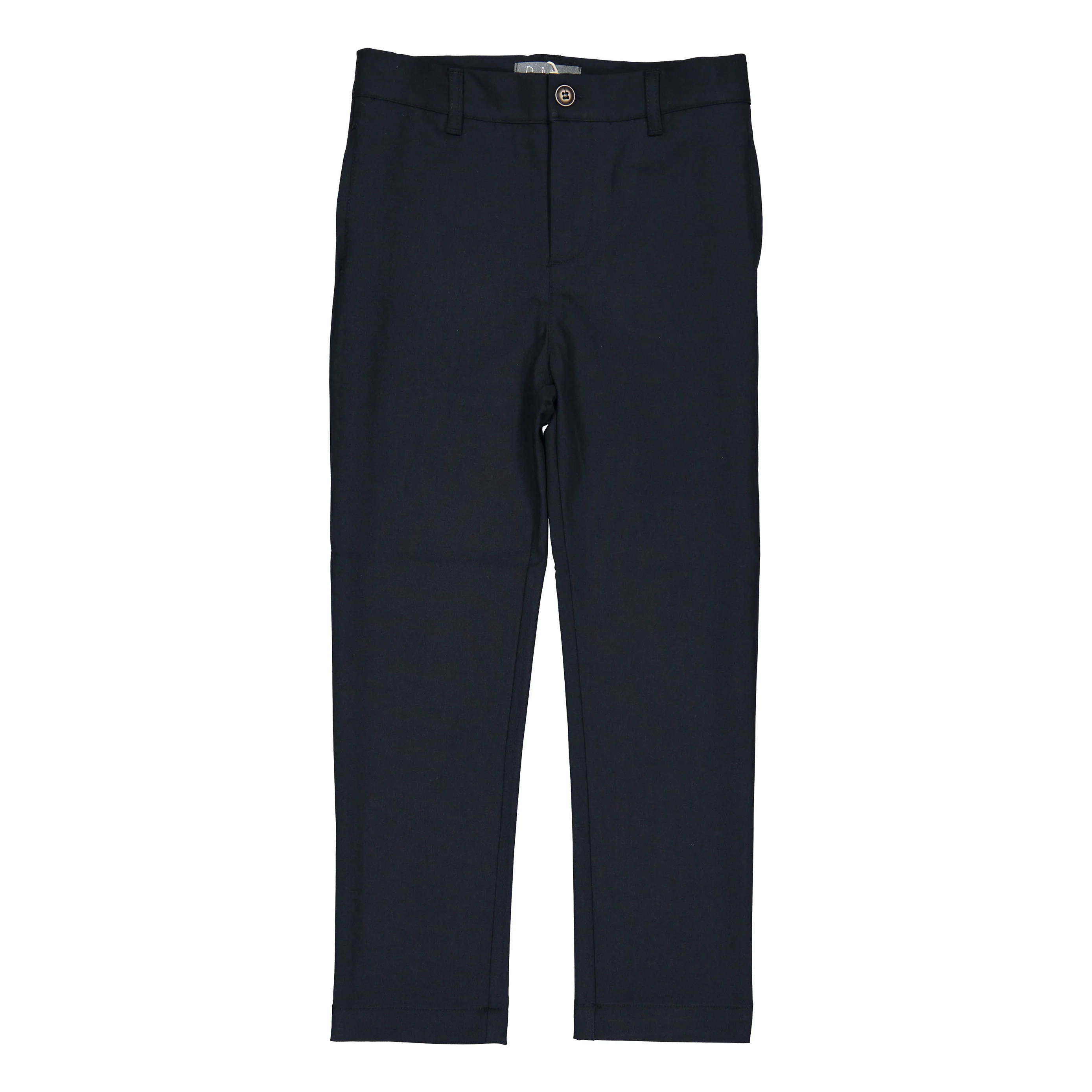 Belati Navy Solid Pants