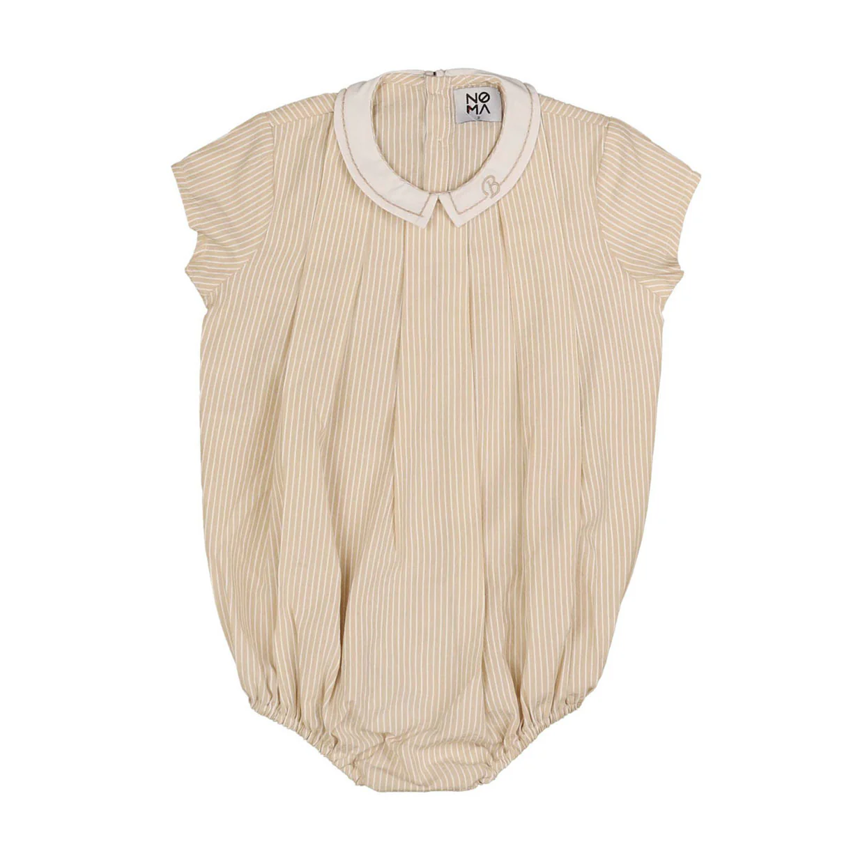 Belati Sand Striped Romper