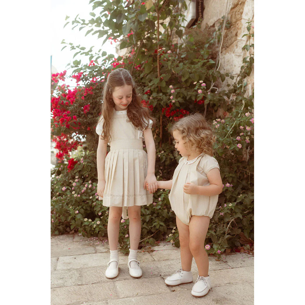 Belati Sand Striped Romper - Image 3