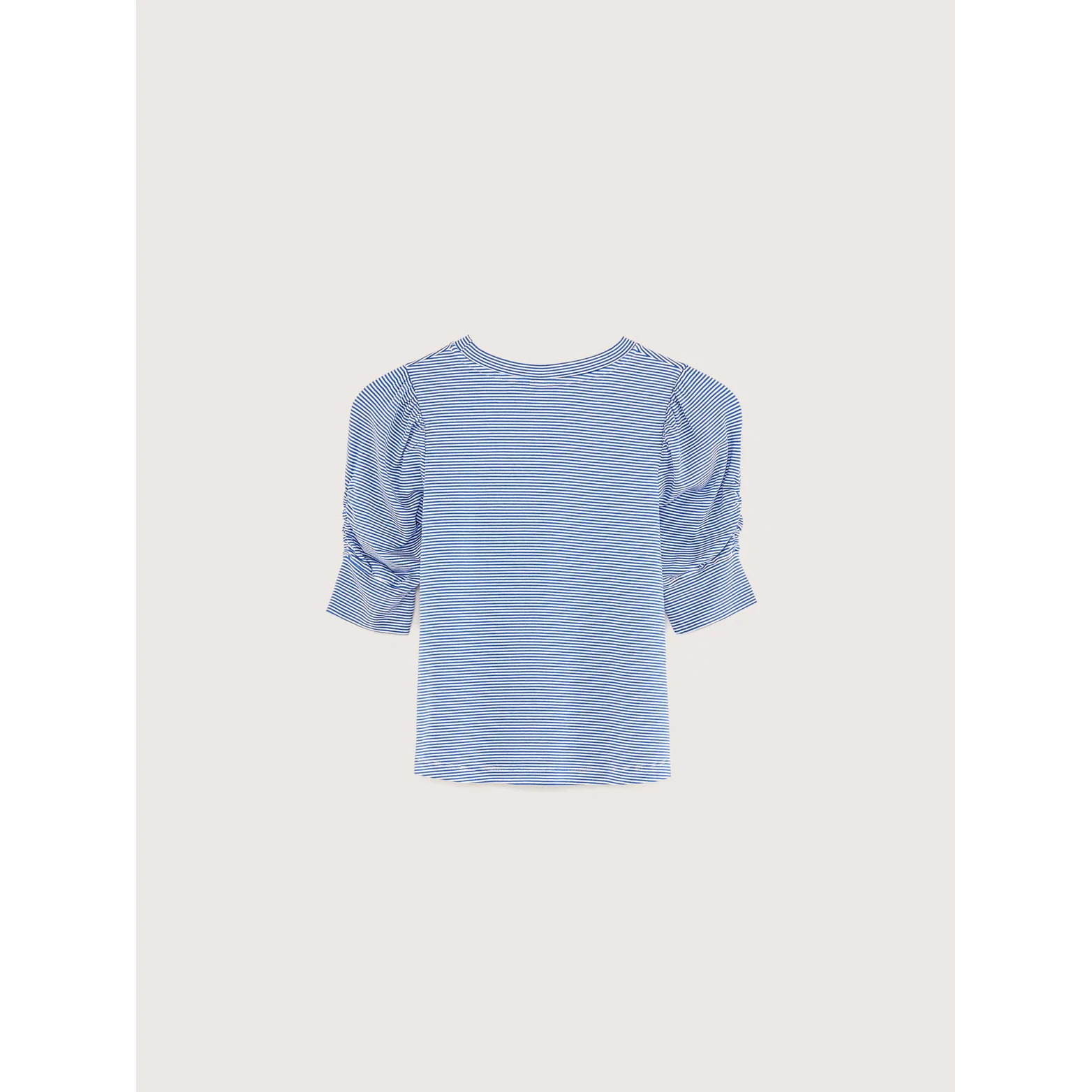Bellerose Blue Striped Vrame T-Shirt