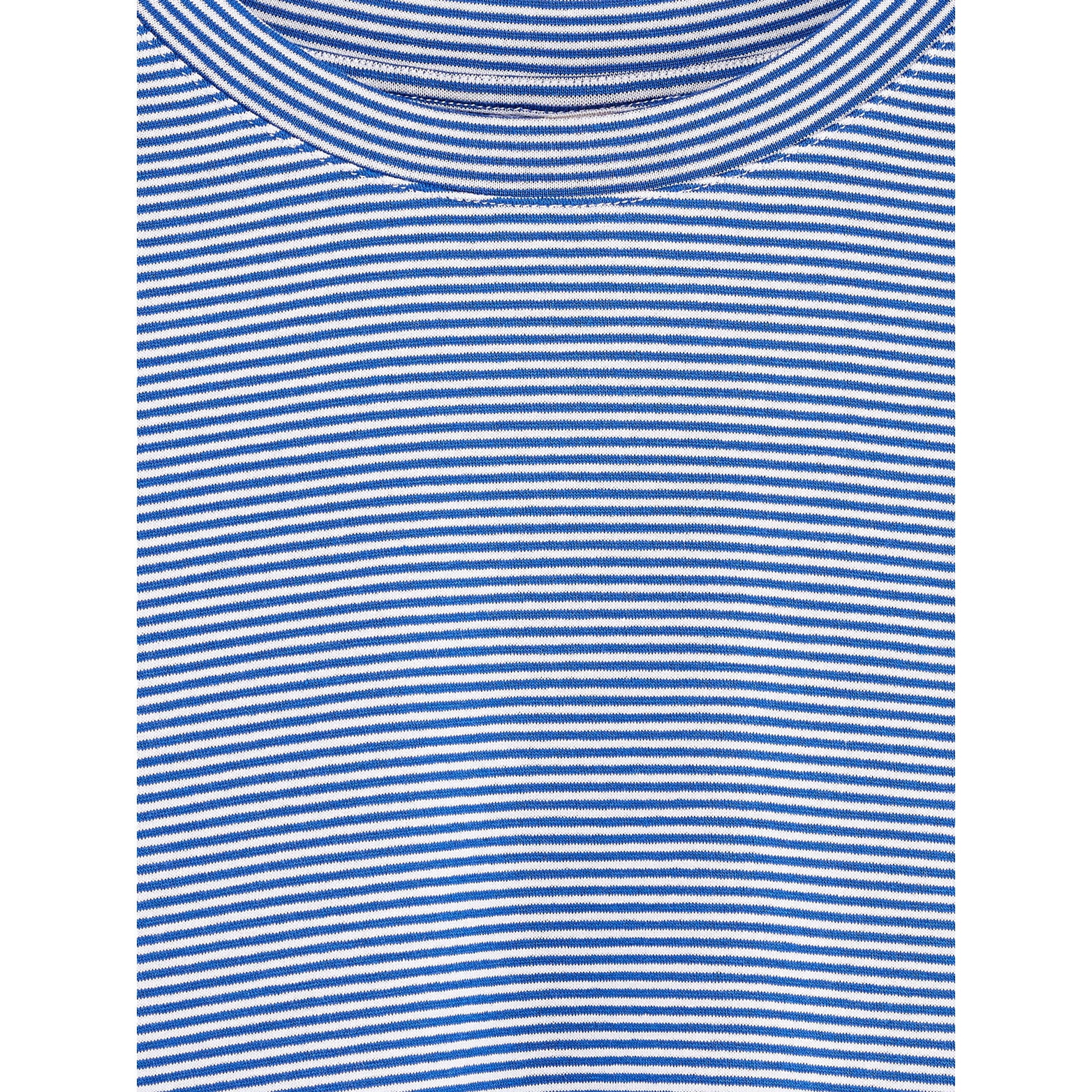 Bellerose Blue Striped Vrame T-Shirt - Image 3