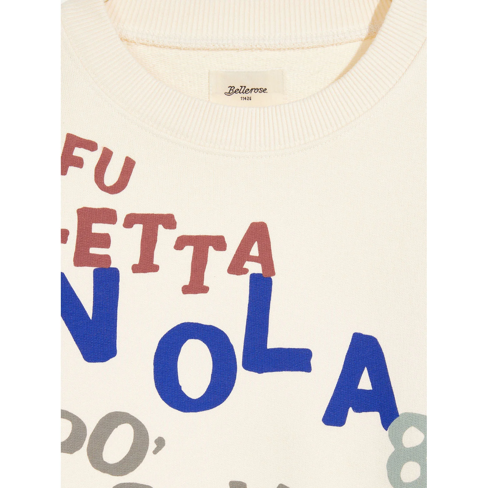 Bellerose Ecru Chami Desgined Chami Sweatshirt - Image 3