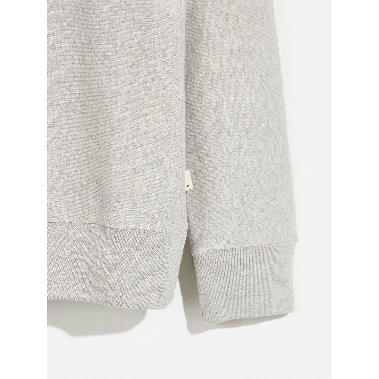Bellerose Heather Grey "REAL" Fago Sweatshirt - Image 3