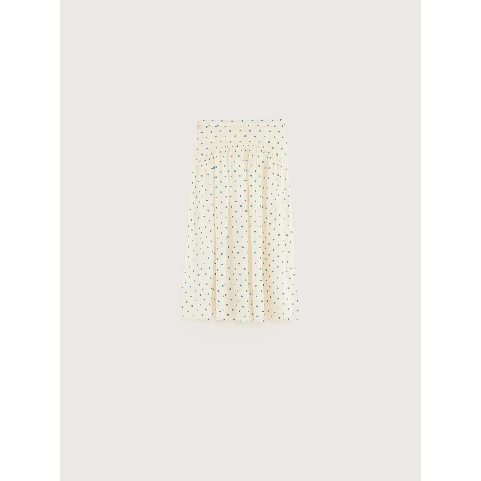 Bellerose Ivory Blue Dot Hassle Skirt