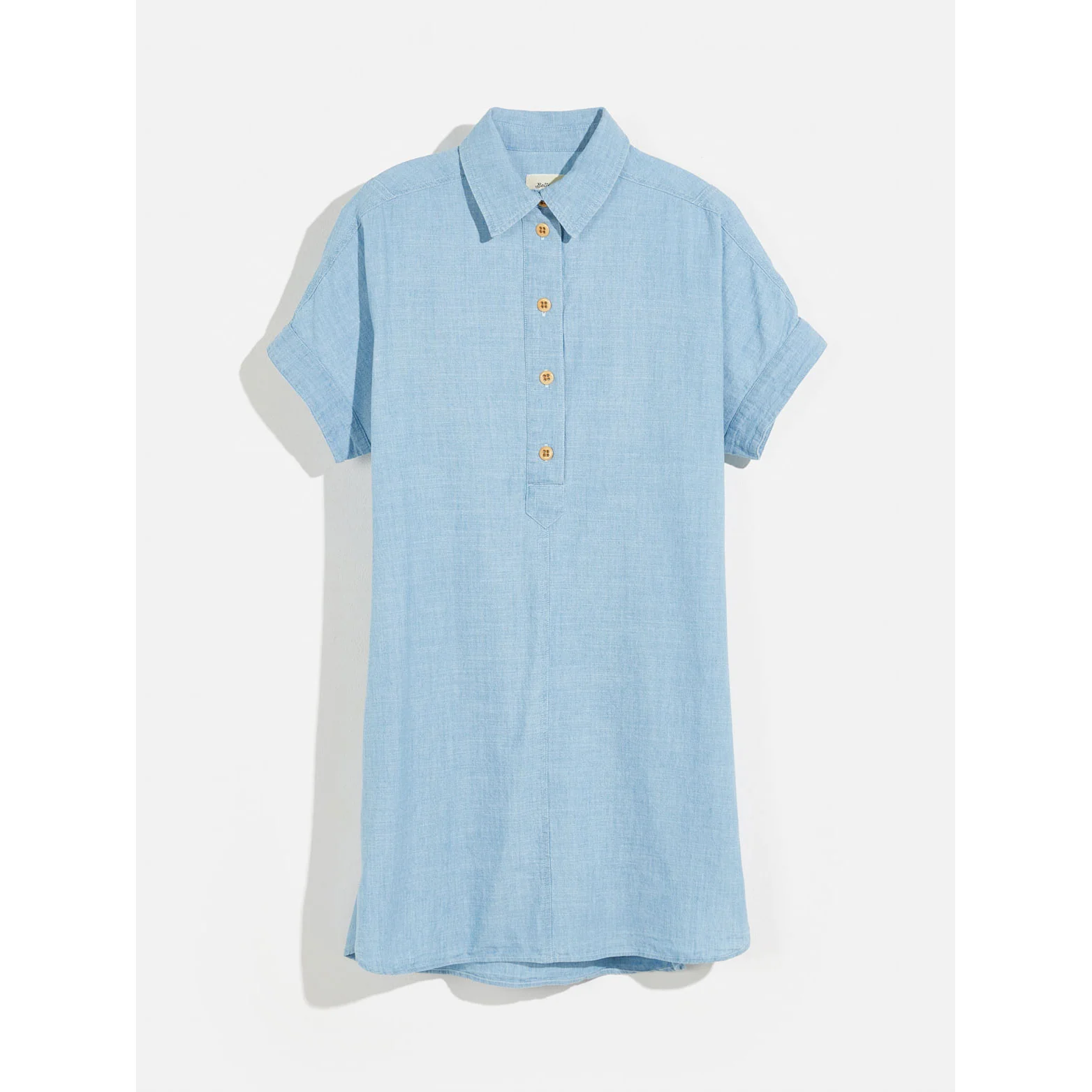 Bellerose Light Blue Bleach Panda Polo Dress