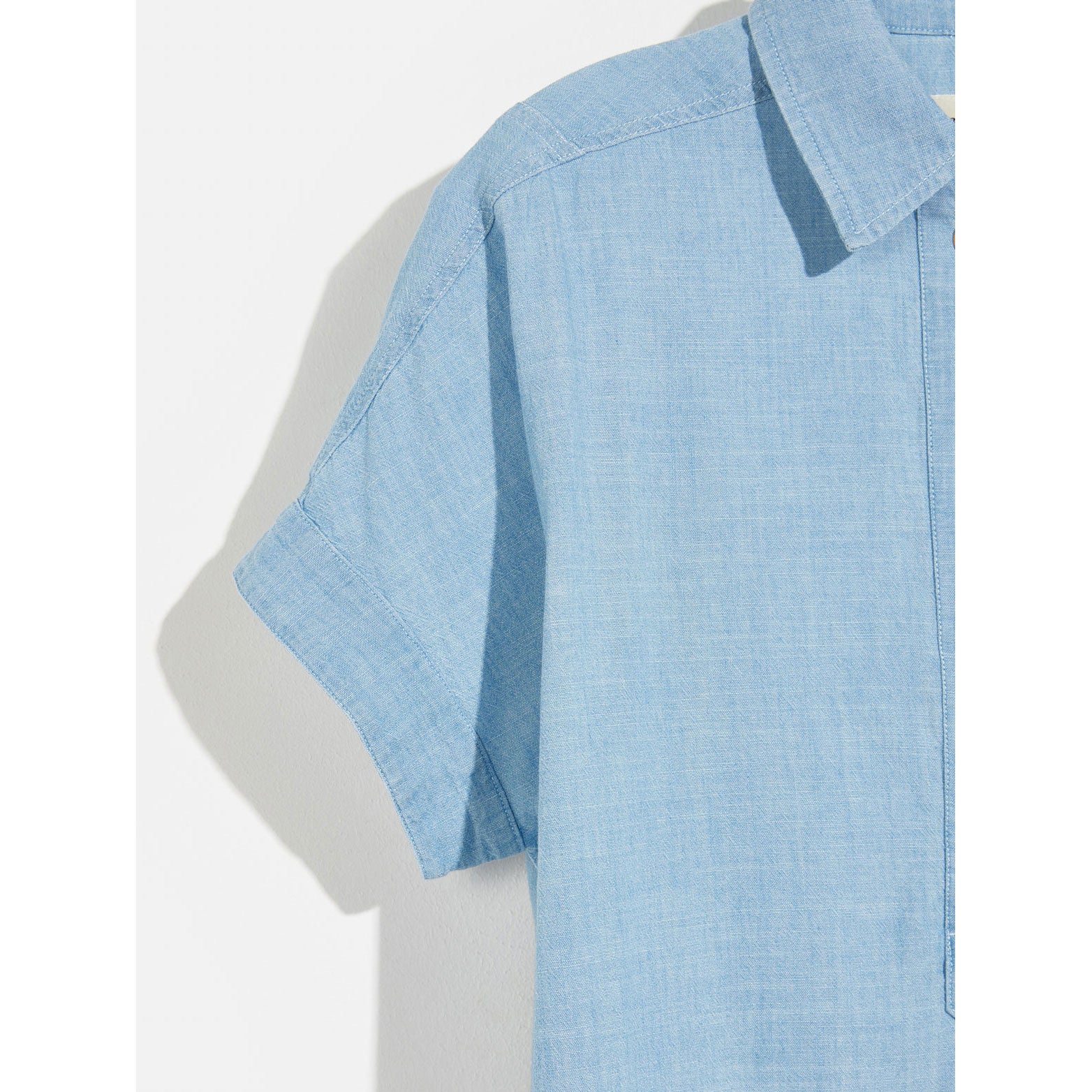 Bellerose Light Blue Bleach Panda Polo Dress - Image 4