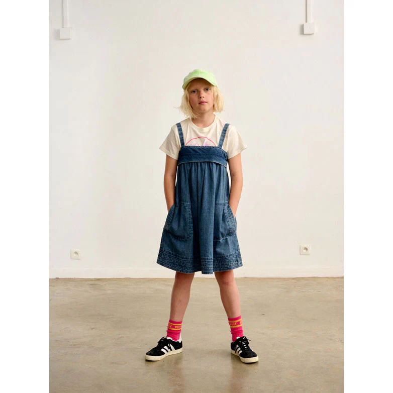 Bellerose Medium Blue Bleach Poeh Dress - Image 2