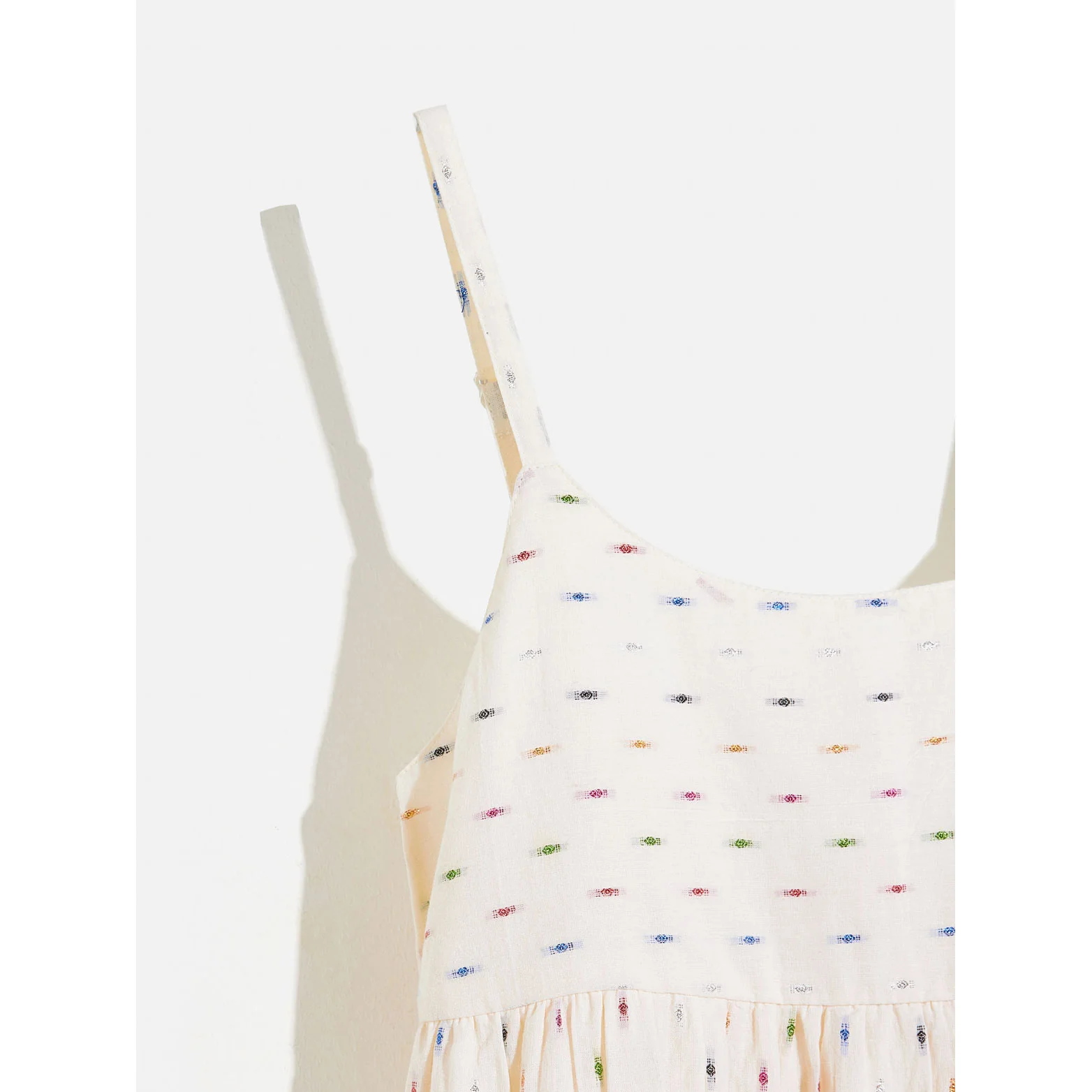 Bellerose Off White Dotted Haiku Dress - Image 3