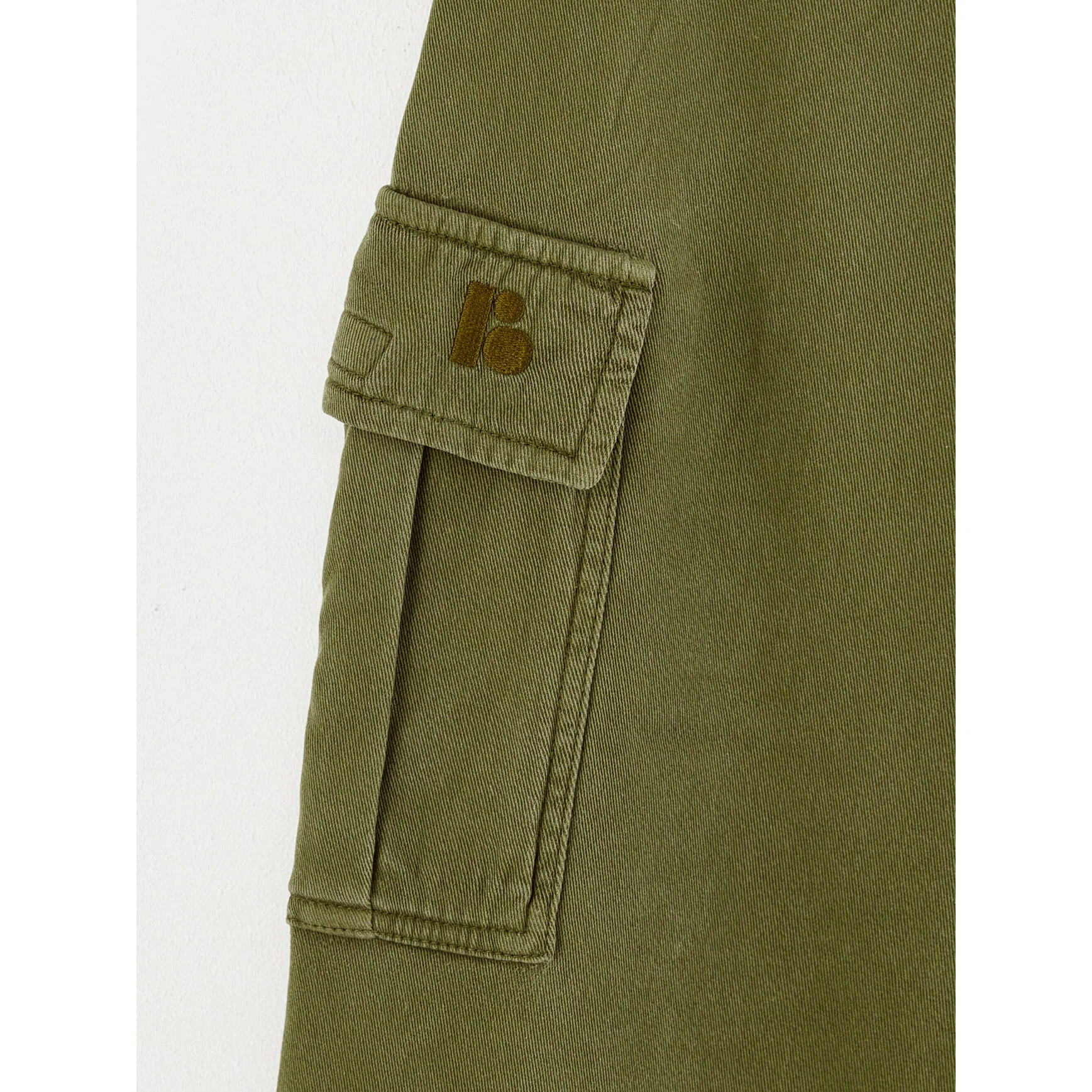 Bellerose Olive Flup Skirt - Image 3