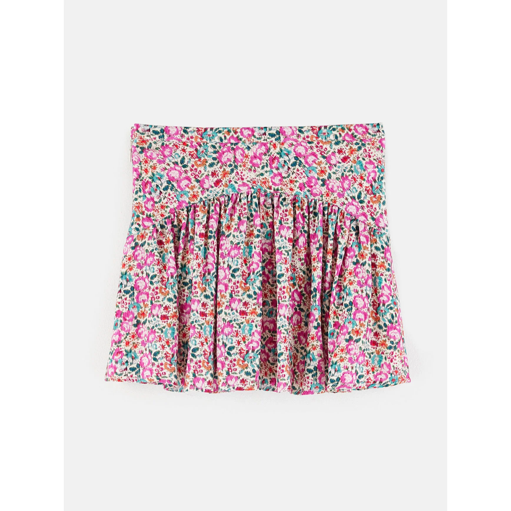 Bellerose Purple Floral Paradox Skirt - Image 2
