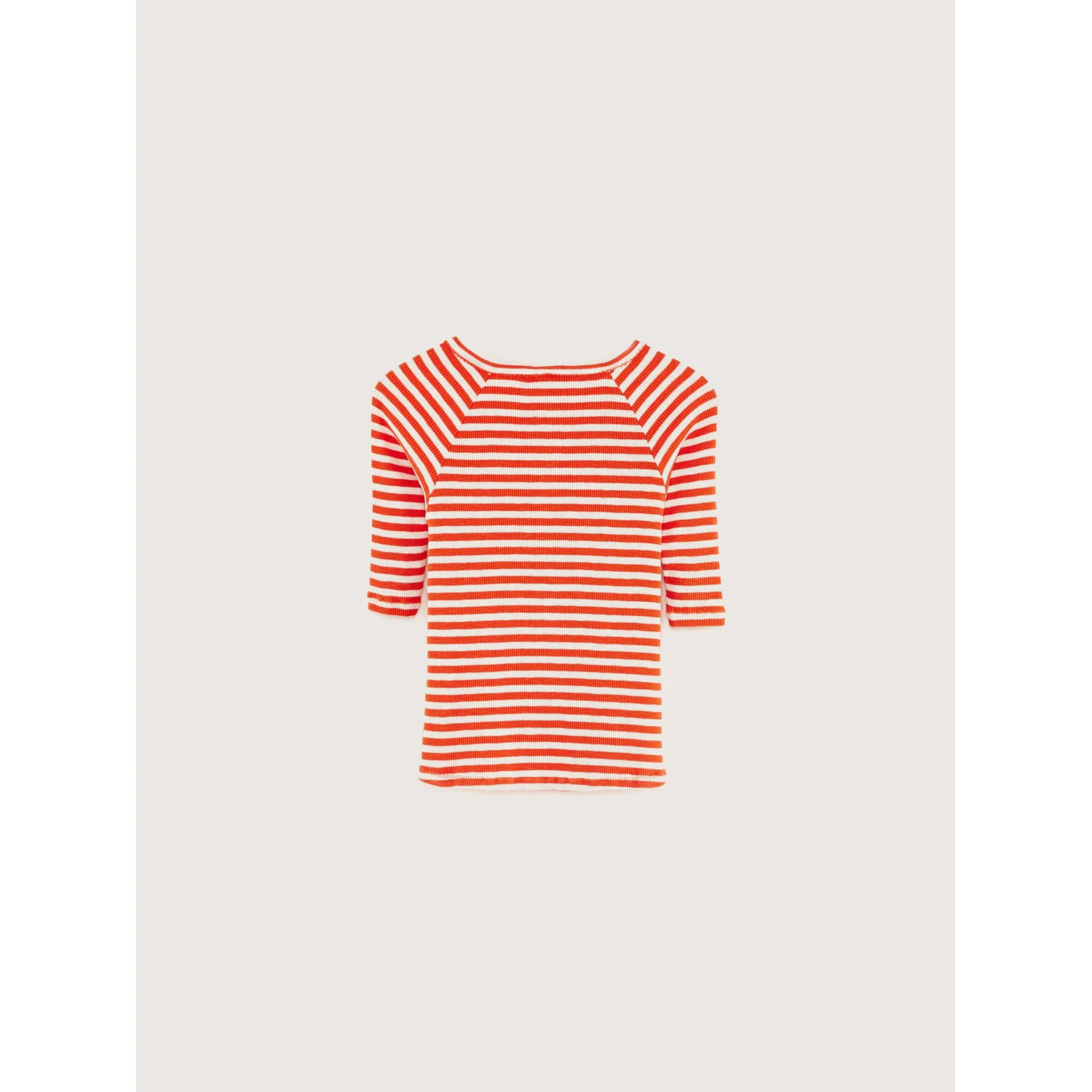 Bellerose Red Stripe Flipper T-Shirt - Image 2