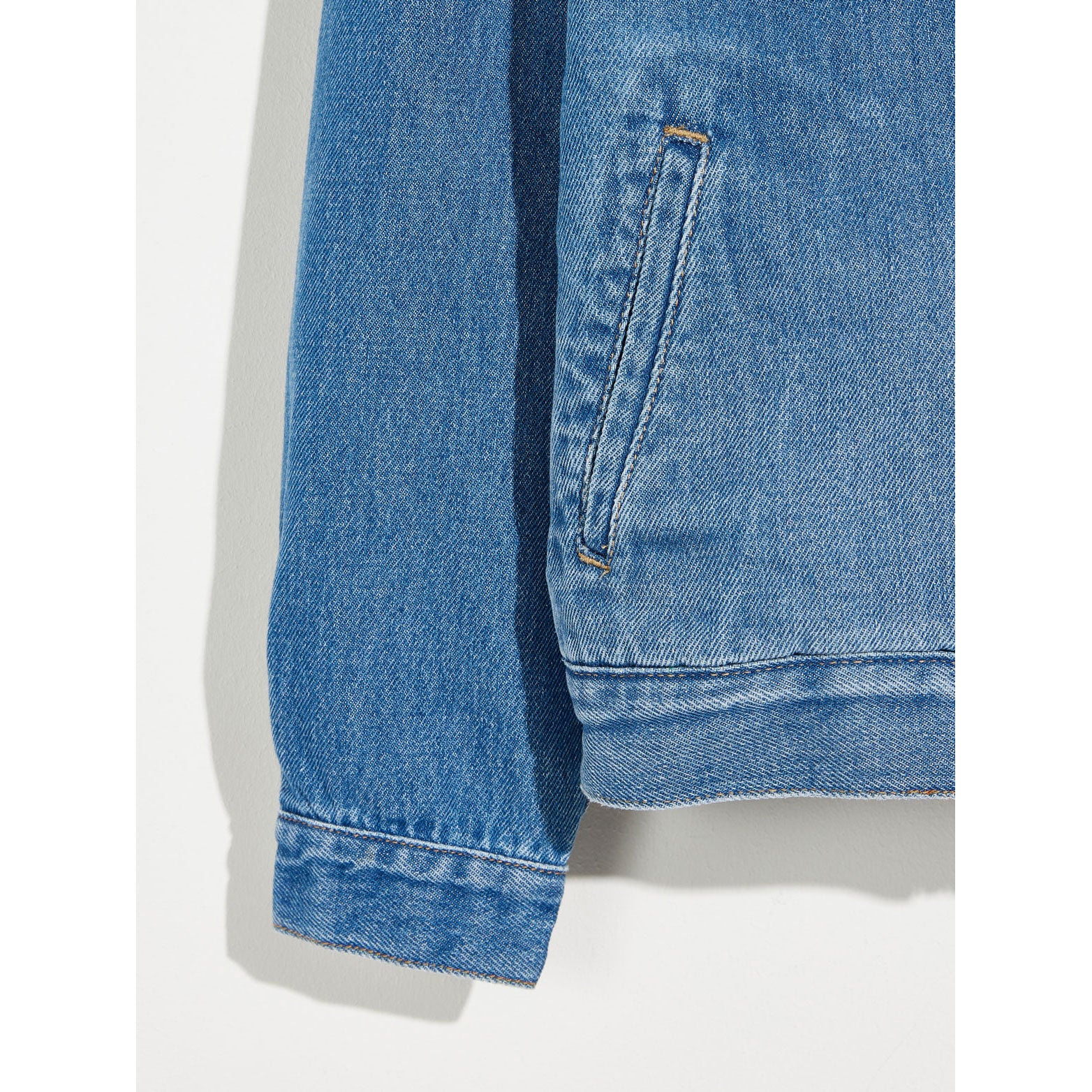 Bellerose Vintage Mid Blue Piers Jacket - Image 4
