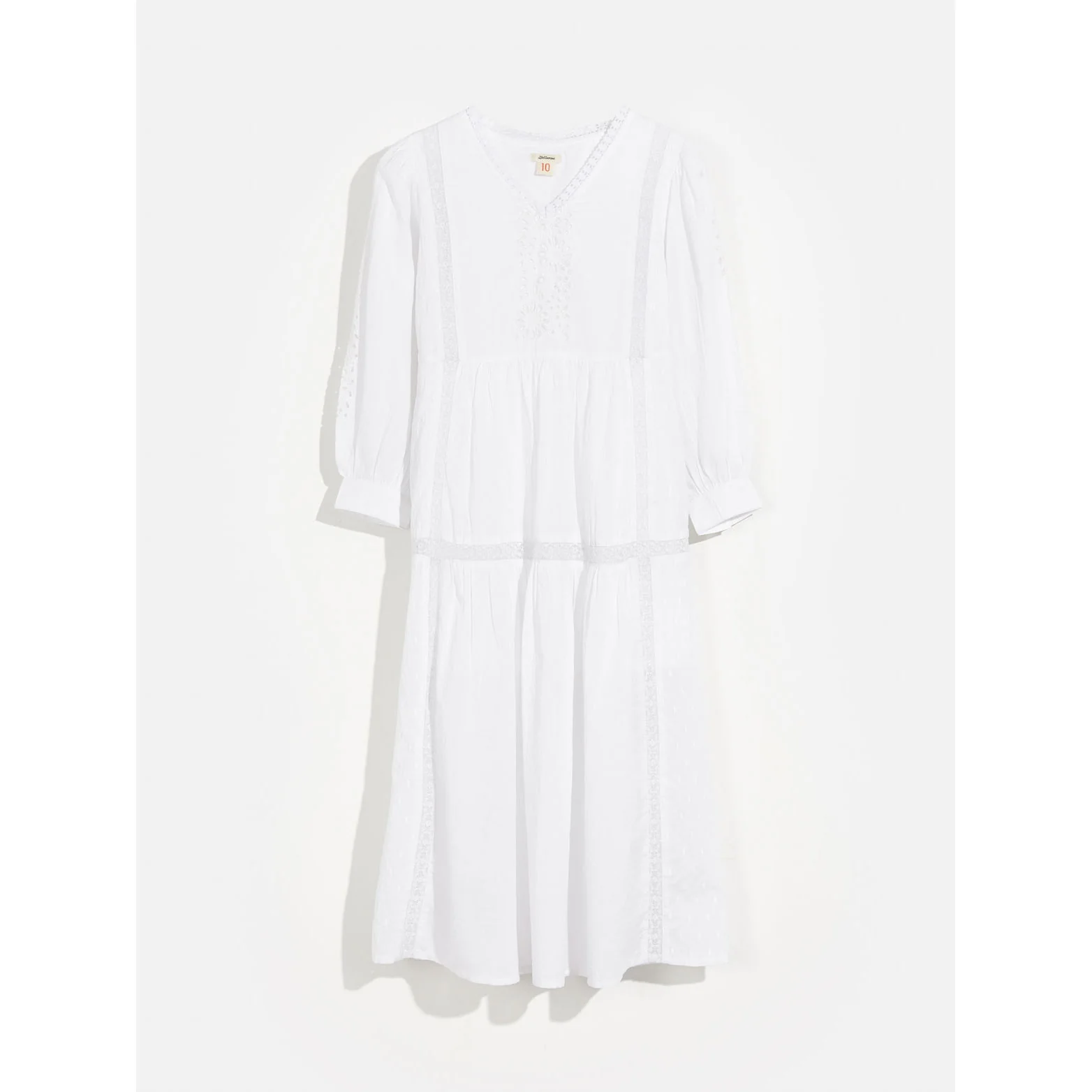 Bellerose White Heroes Dress