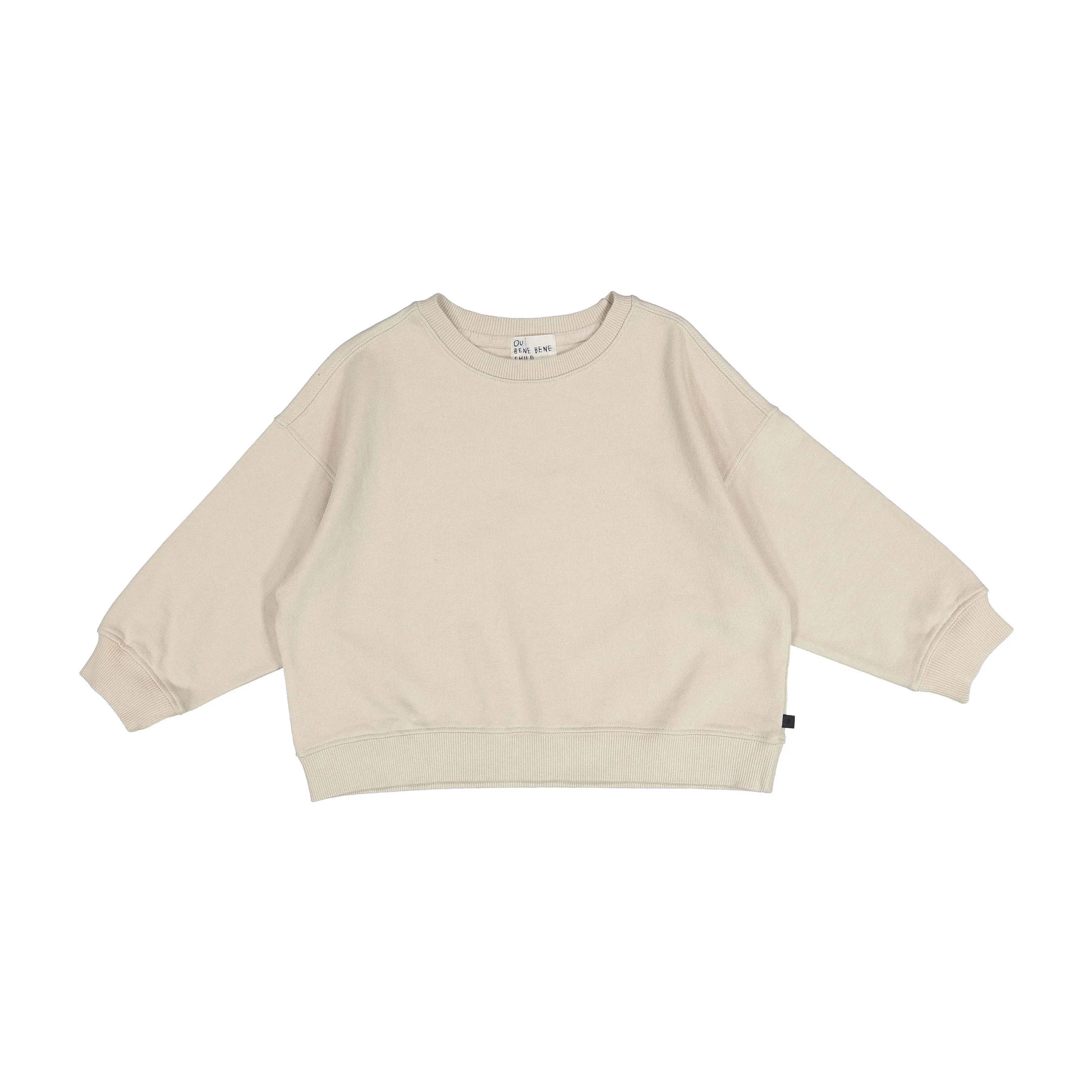 Bene Bene Beige Back Logo MTM Sweatshirt