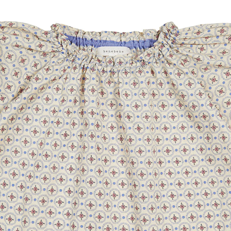 Bene Bene Beige Blooming Frill Dress - Image 3