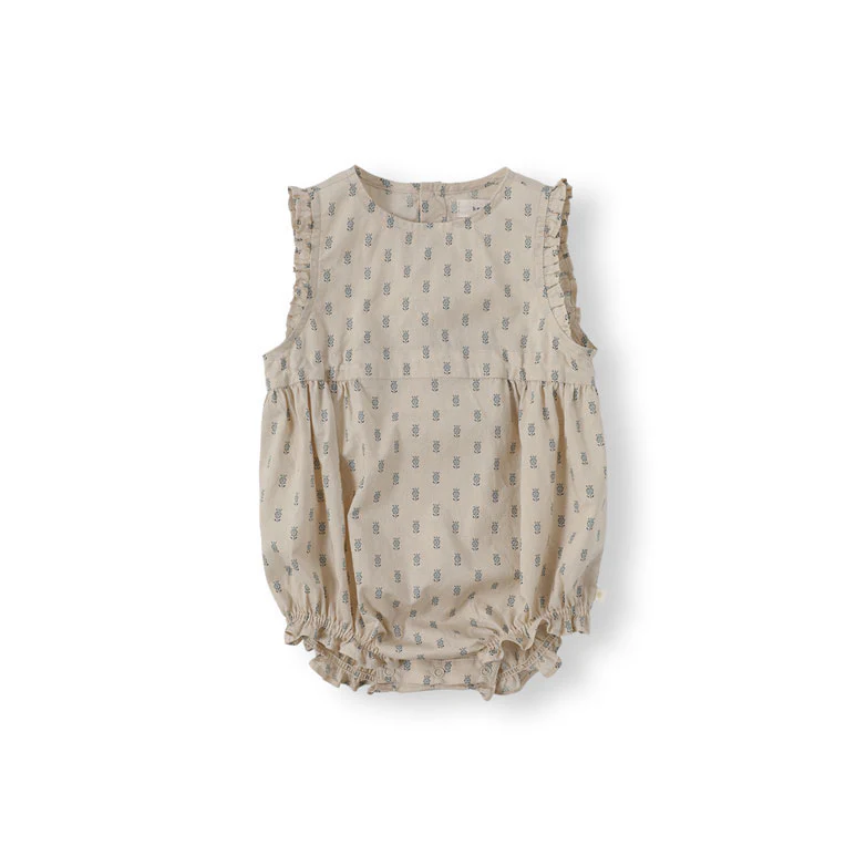 Bene Bene Blue Baby Manon Frill Romper