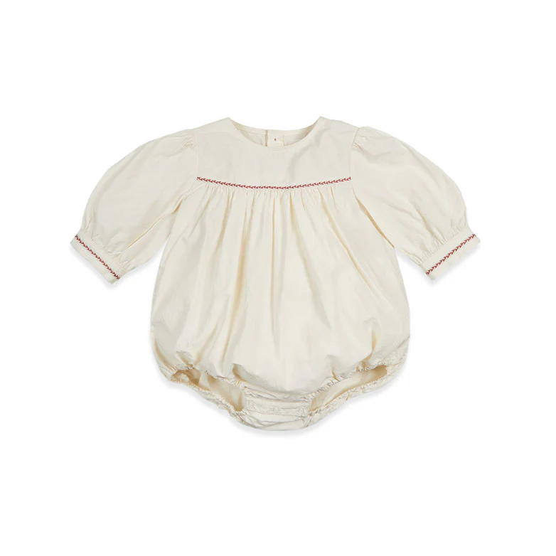 Bene Bene Cream Sage Lining Romper