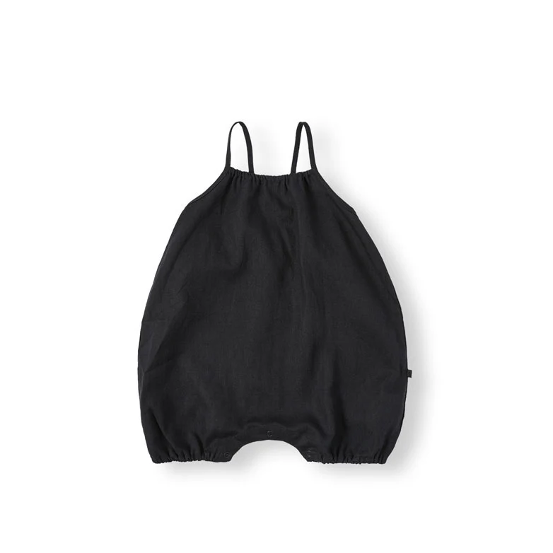 Bene Bene Dark Navy Baby Breeze Linen Romper