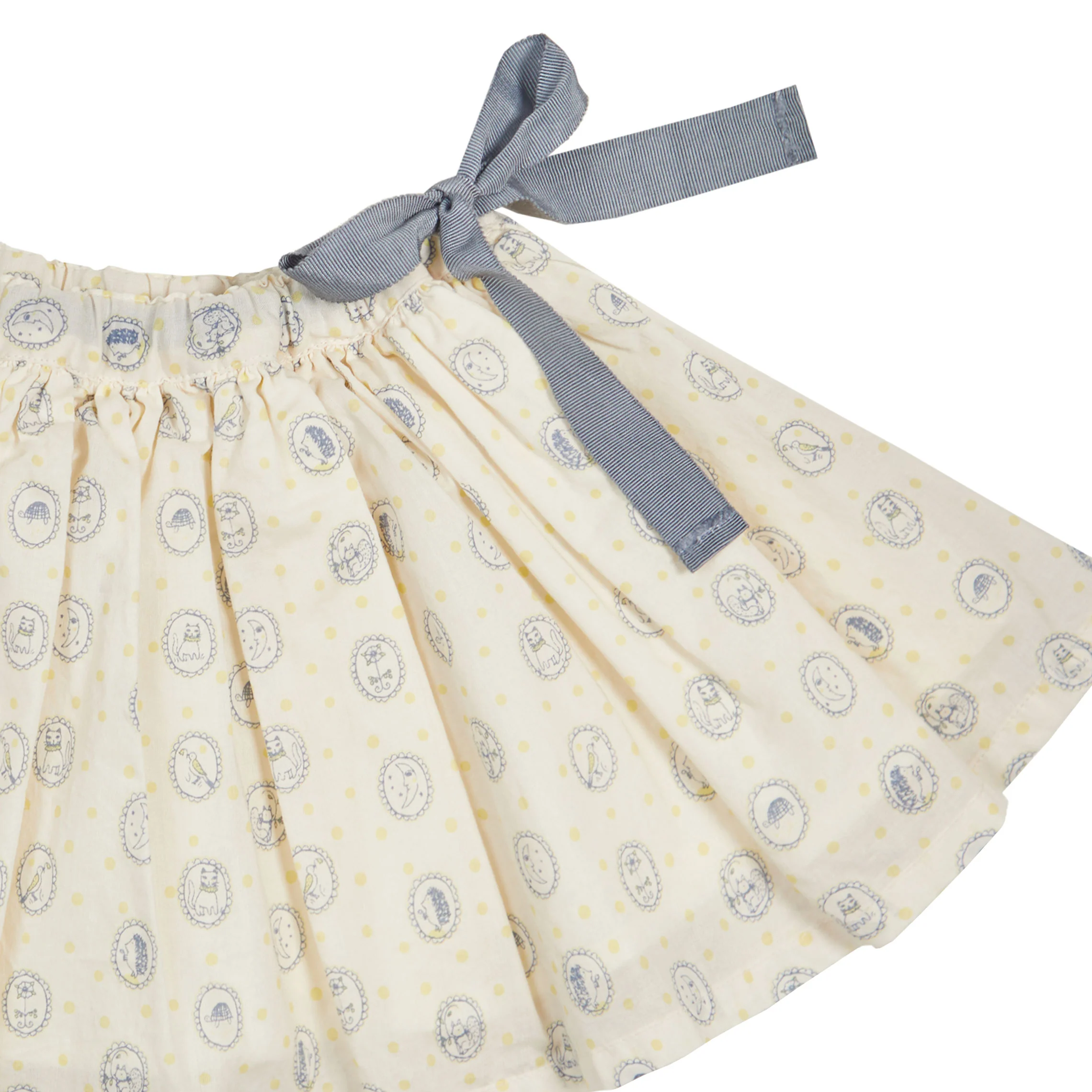 Bene Bene Ecru Abigail Full Skirt - Image 3